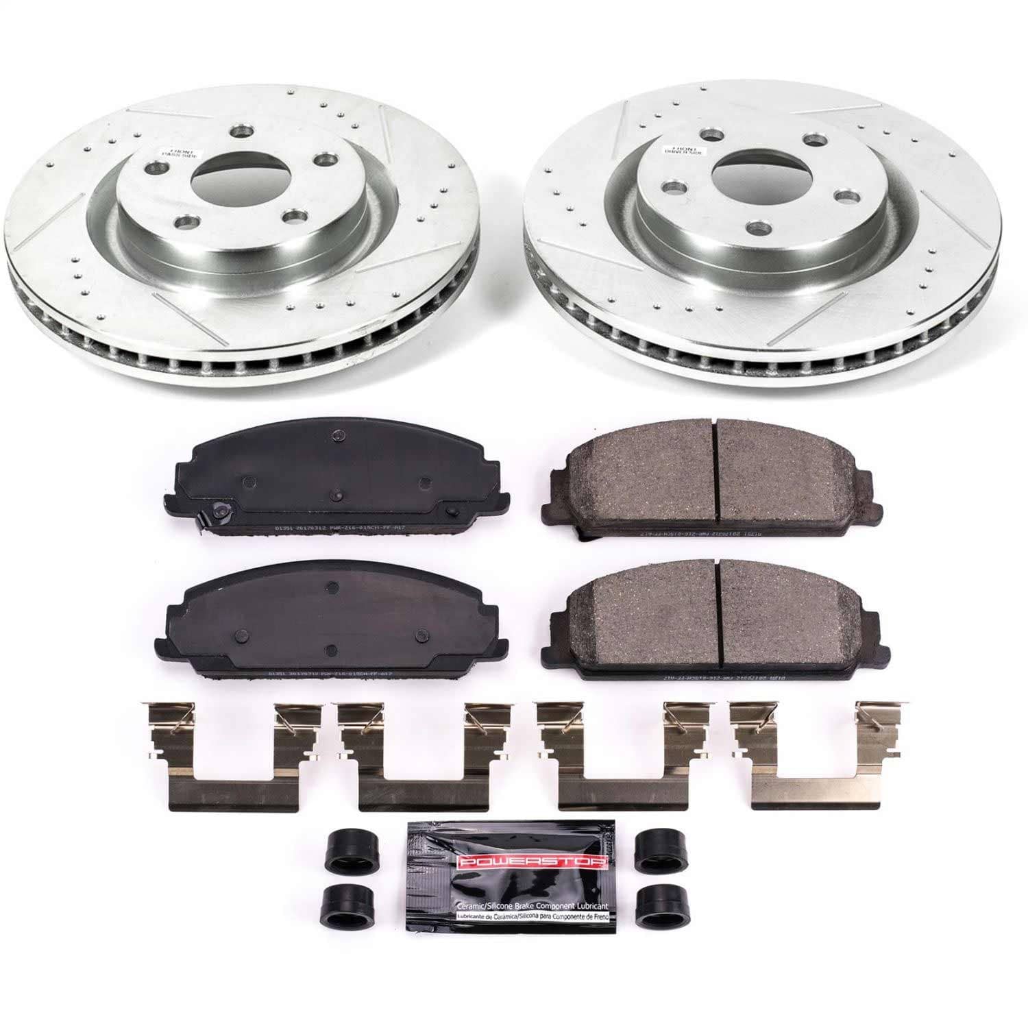 Power Stop - K5529 - Front - Disc Brake Pad and Rotor Kit