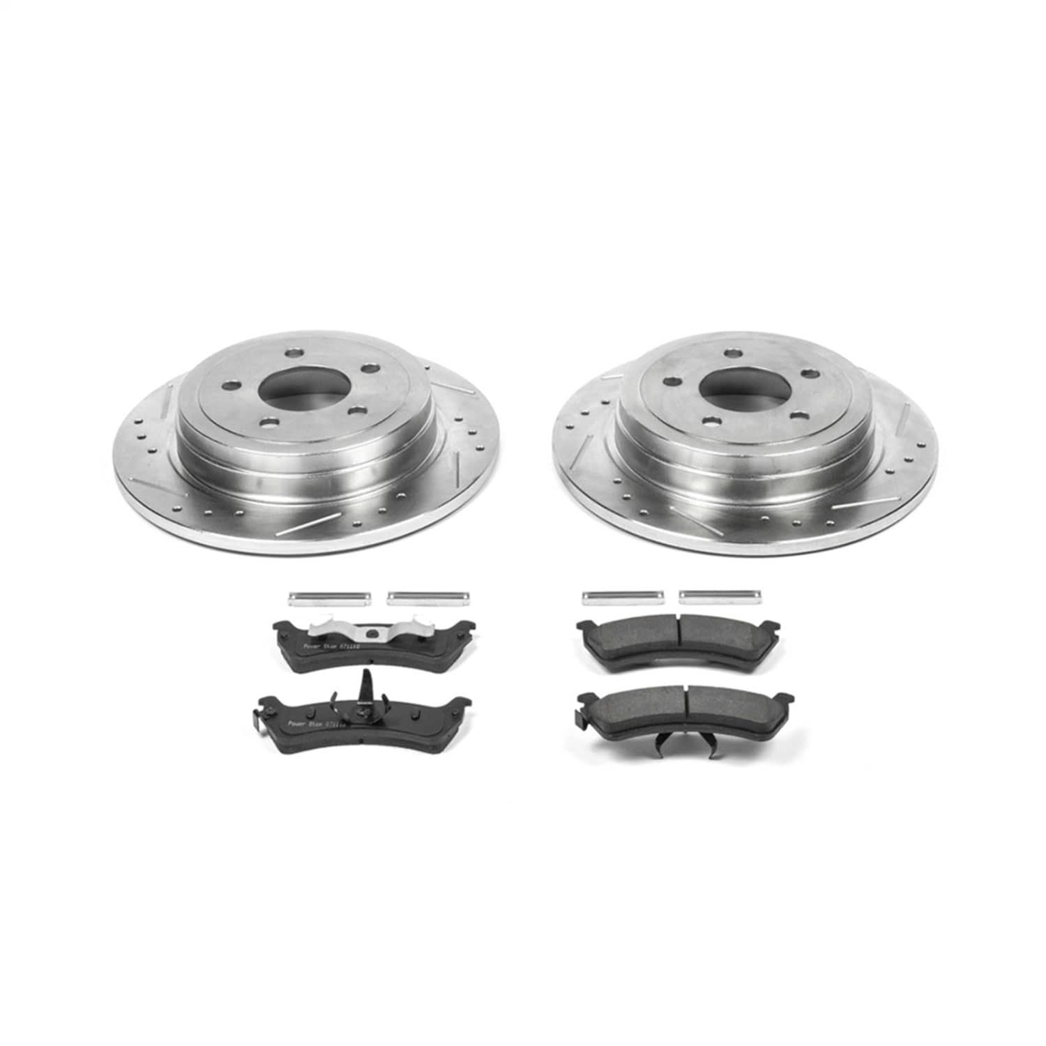 Power Stop - K5570 - Rear - Disc Brake Pad and Rotor Kit