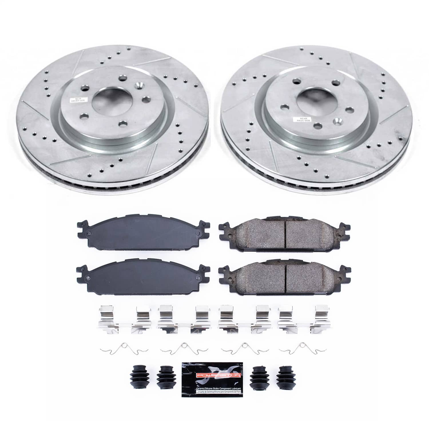 Power Stop - K5583 - Front - Disc Brake Pad and Rotor Kit