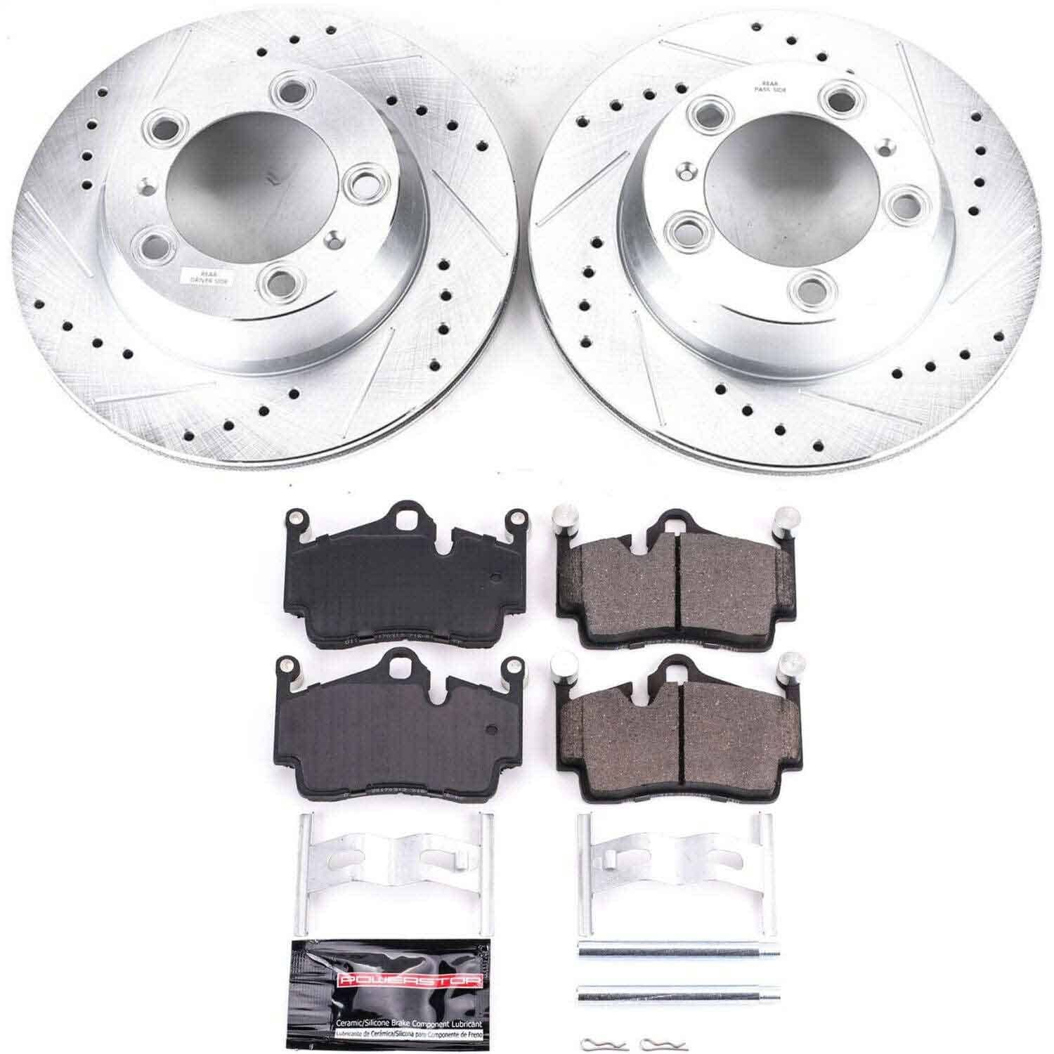Power Stop - K5633 - Rear - Disc Brake Pad and Rotor Kit