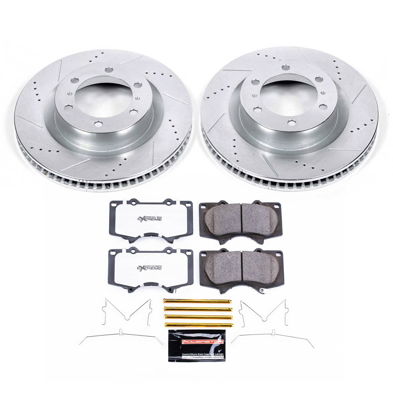 Power Stop - K5873-36 - Front - Disc Brake Pad and Rotor Kit