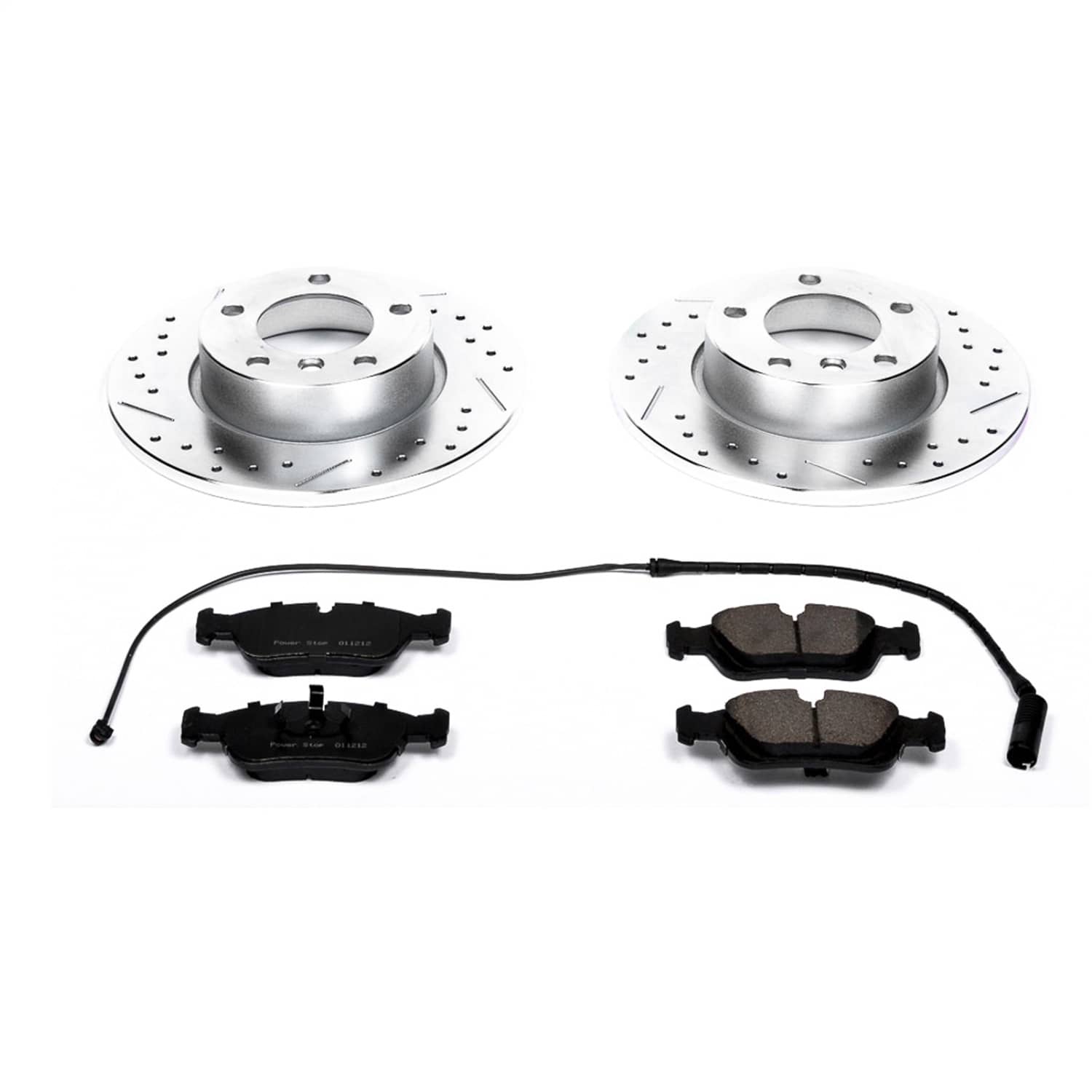 Power Stop - K590 - Front - Disc Brake Pad and Rotor Kit