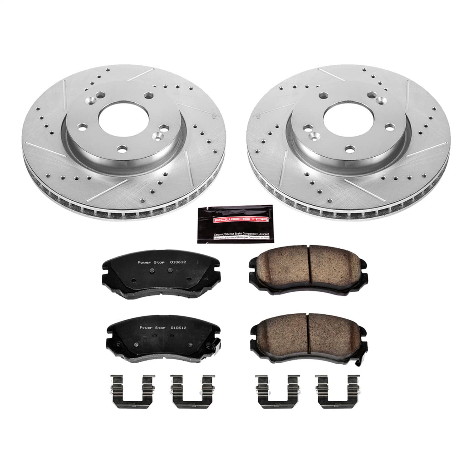 Power Stop - K5913 - Front - Disc Brake Pad and Rotor Kit