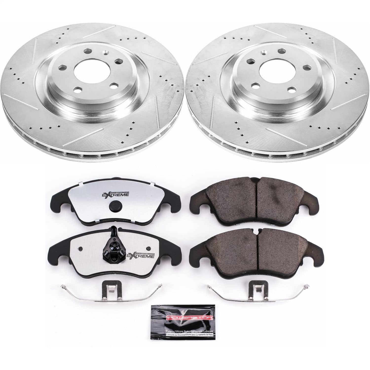 Power Stop - K6154-26 - Front - Disc Brake Pad and Rotor Kit