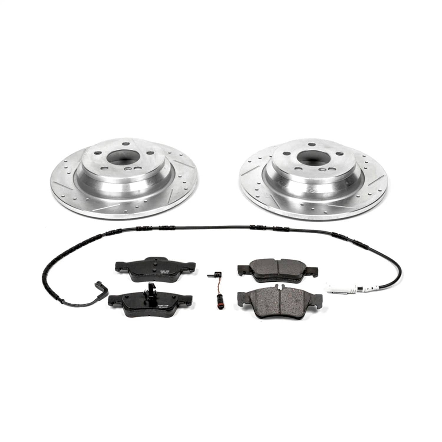Power Stop - K6200 - Rear - Disc Brake Pad and Rotor Kit