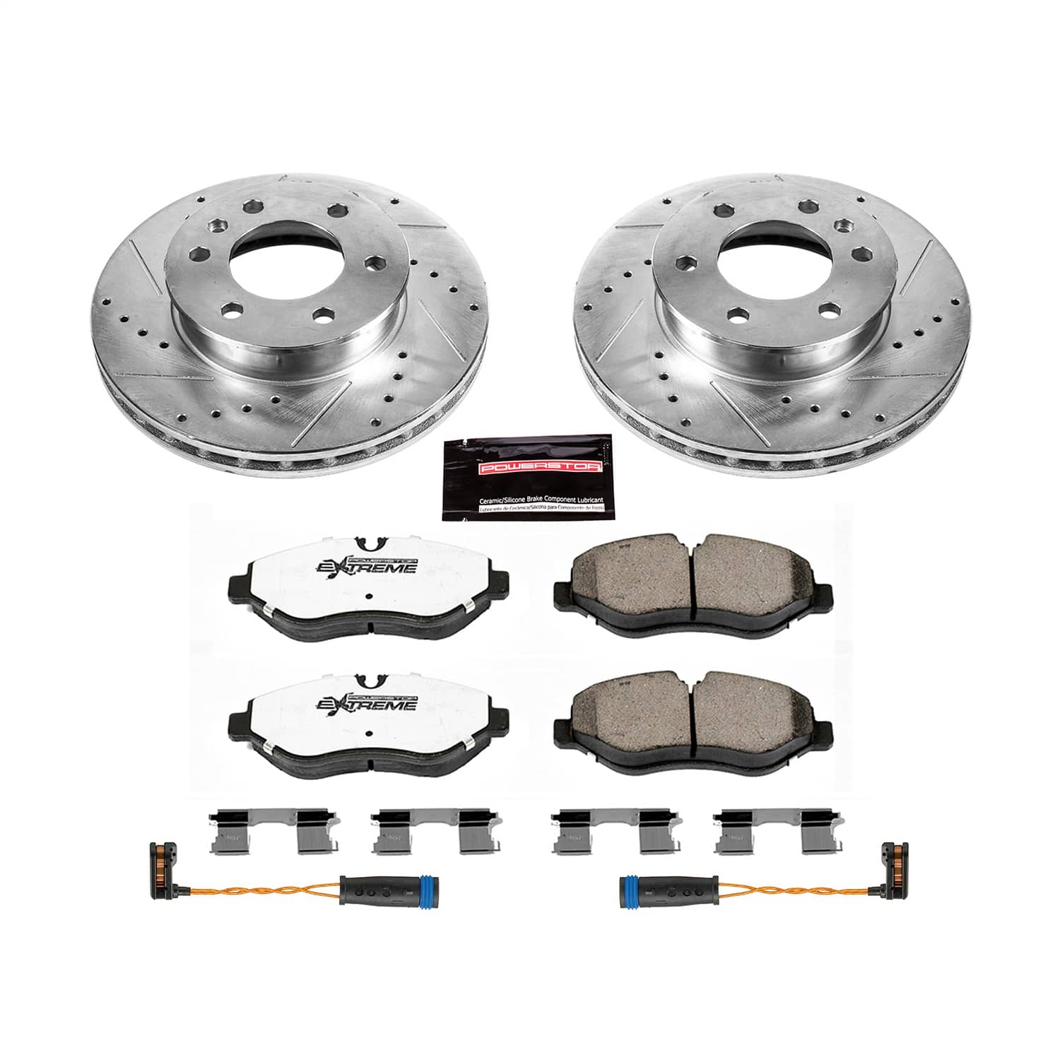 Power Stop - K6236-36 - Front - Disc Brake Pad and Rotor Kit