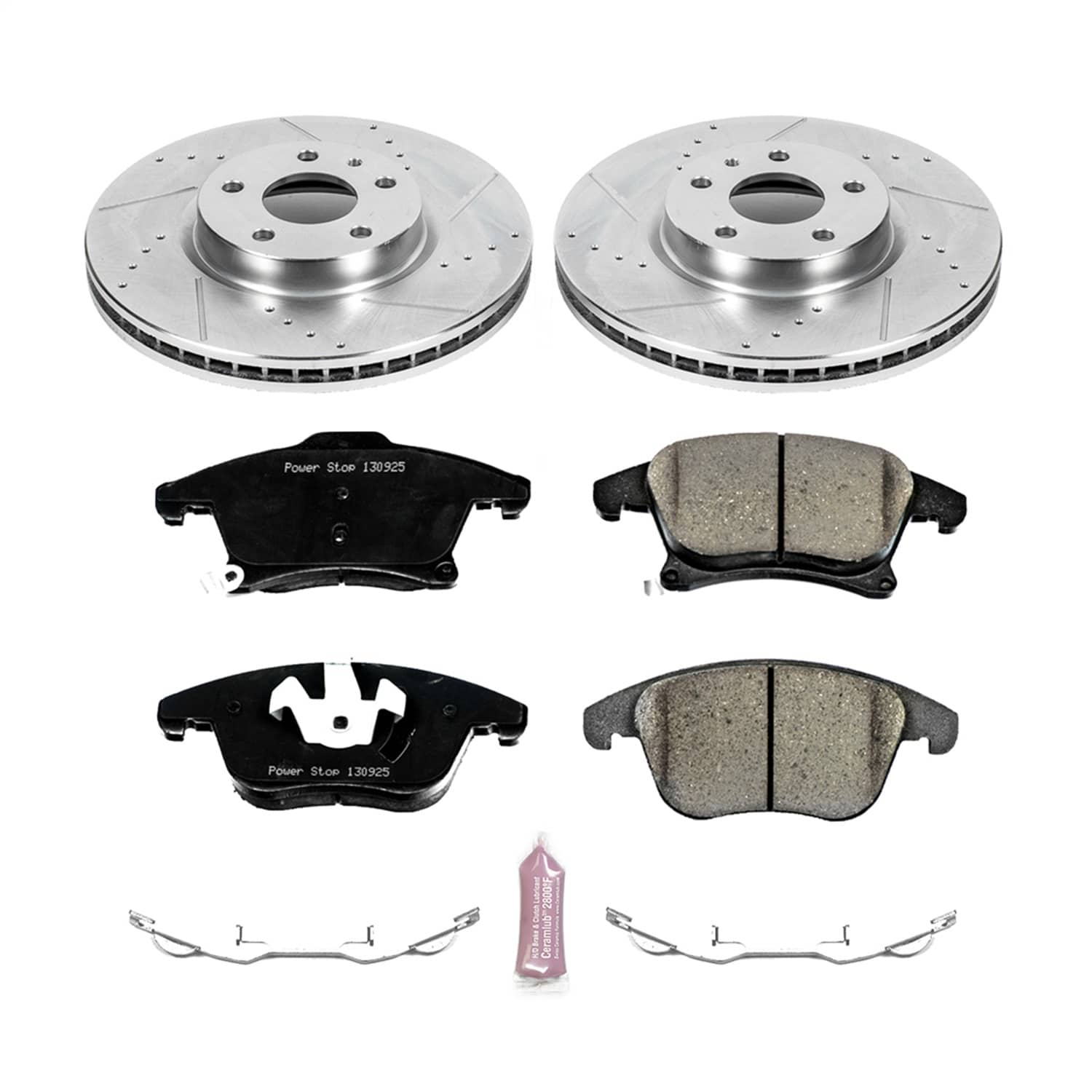 Power Stop - K6399 - Front - Disc Brake Pad and Rotor Kit
