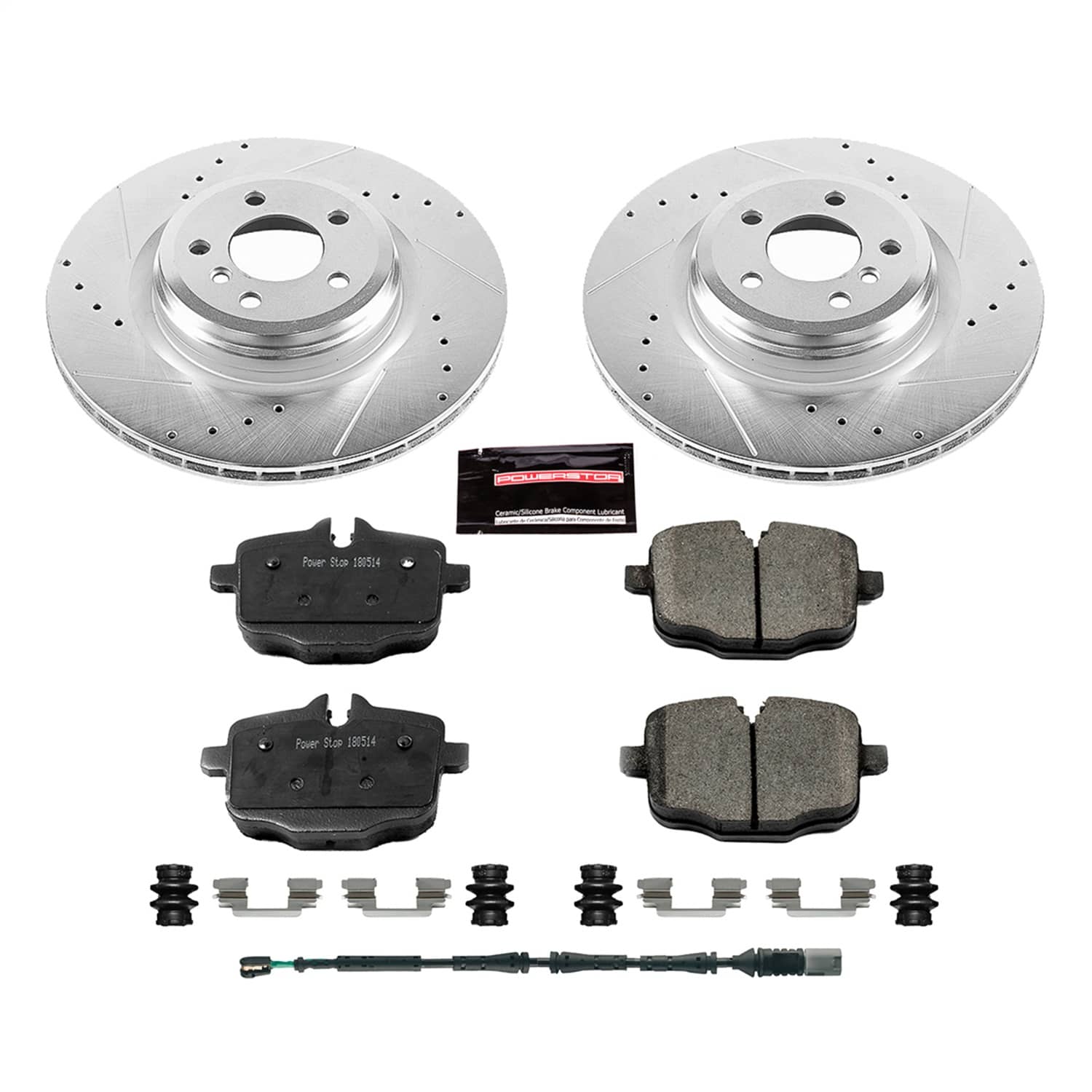 Power Stop - K6416 - Rear - Disc Brake Pad and Rotor Kit