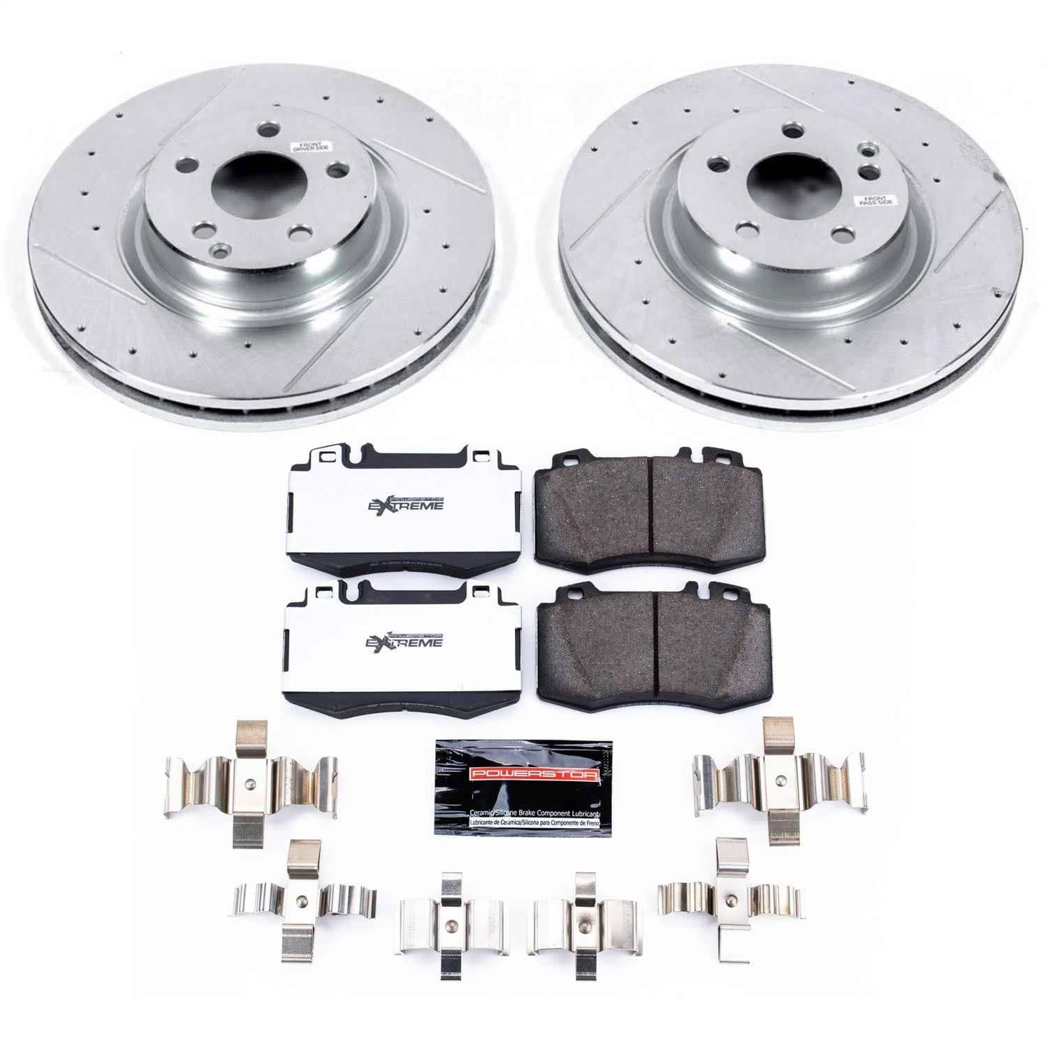 Power Stop - K6601-26 - Front - Disc Brake Pad and Rotor Kit