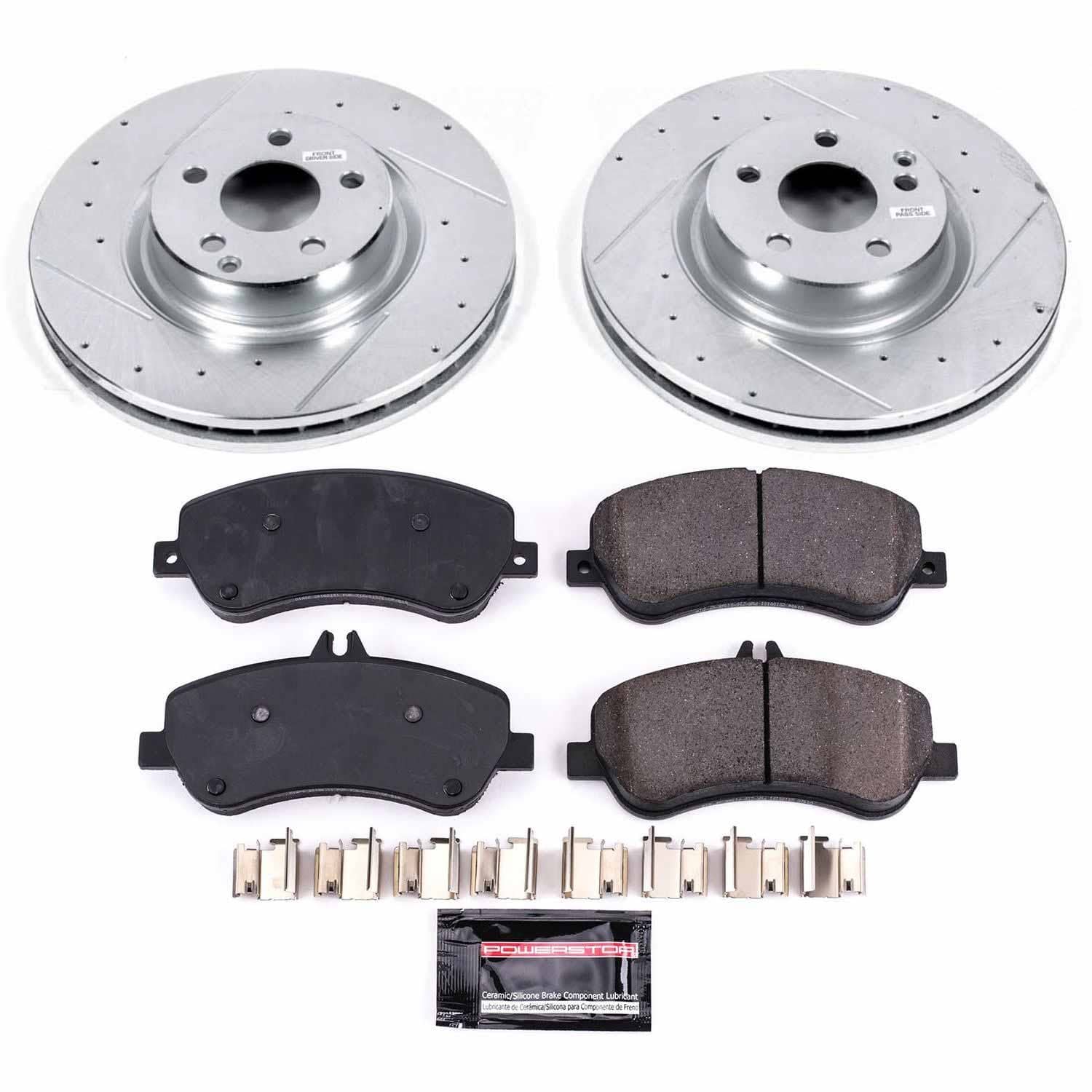 Power Stop - K6603 - Front - Disc Brake Pad and Rotor Kit