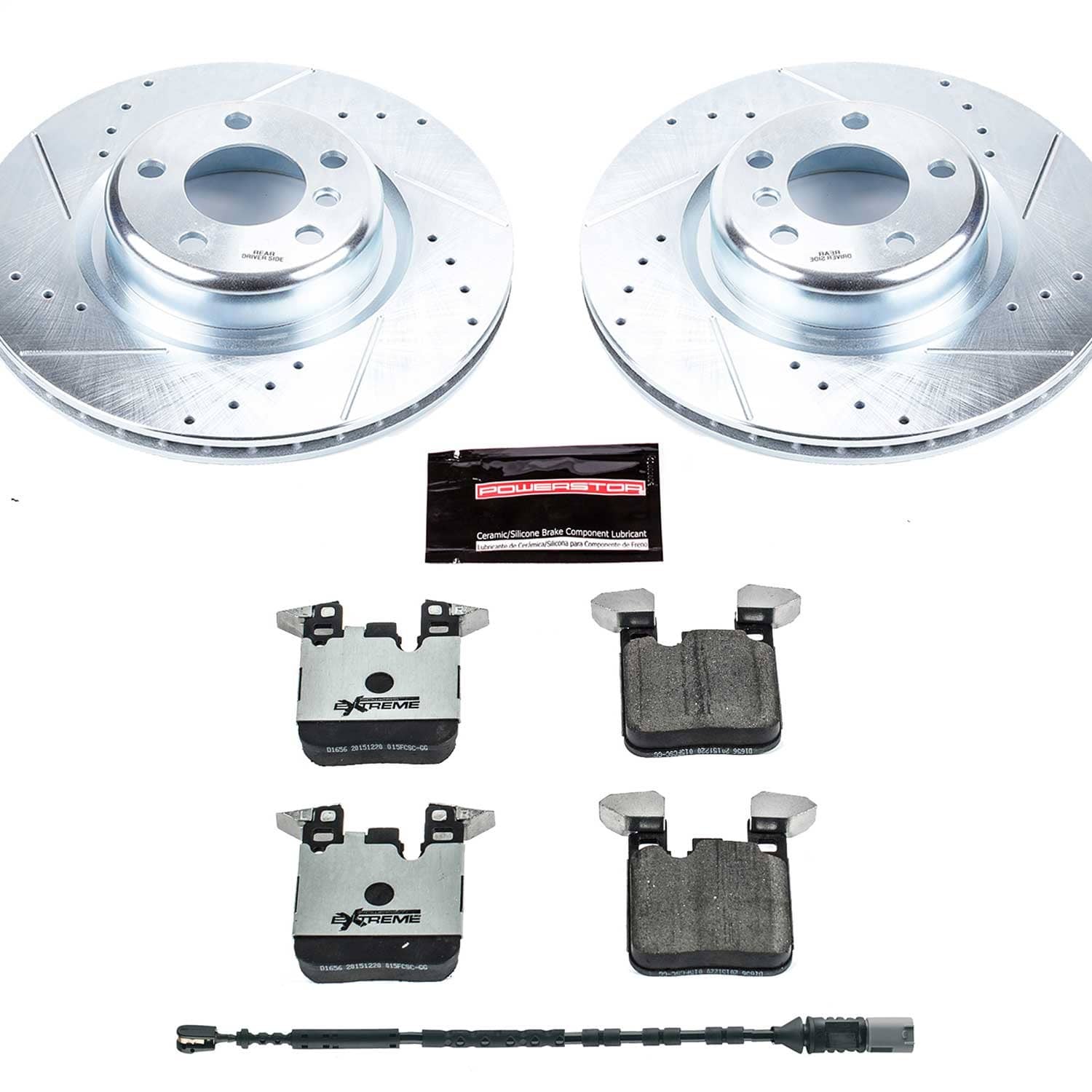 Power Stop - K6657-26 - Rear - Disc Brake Pad and Rotor Kit