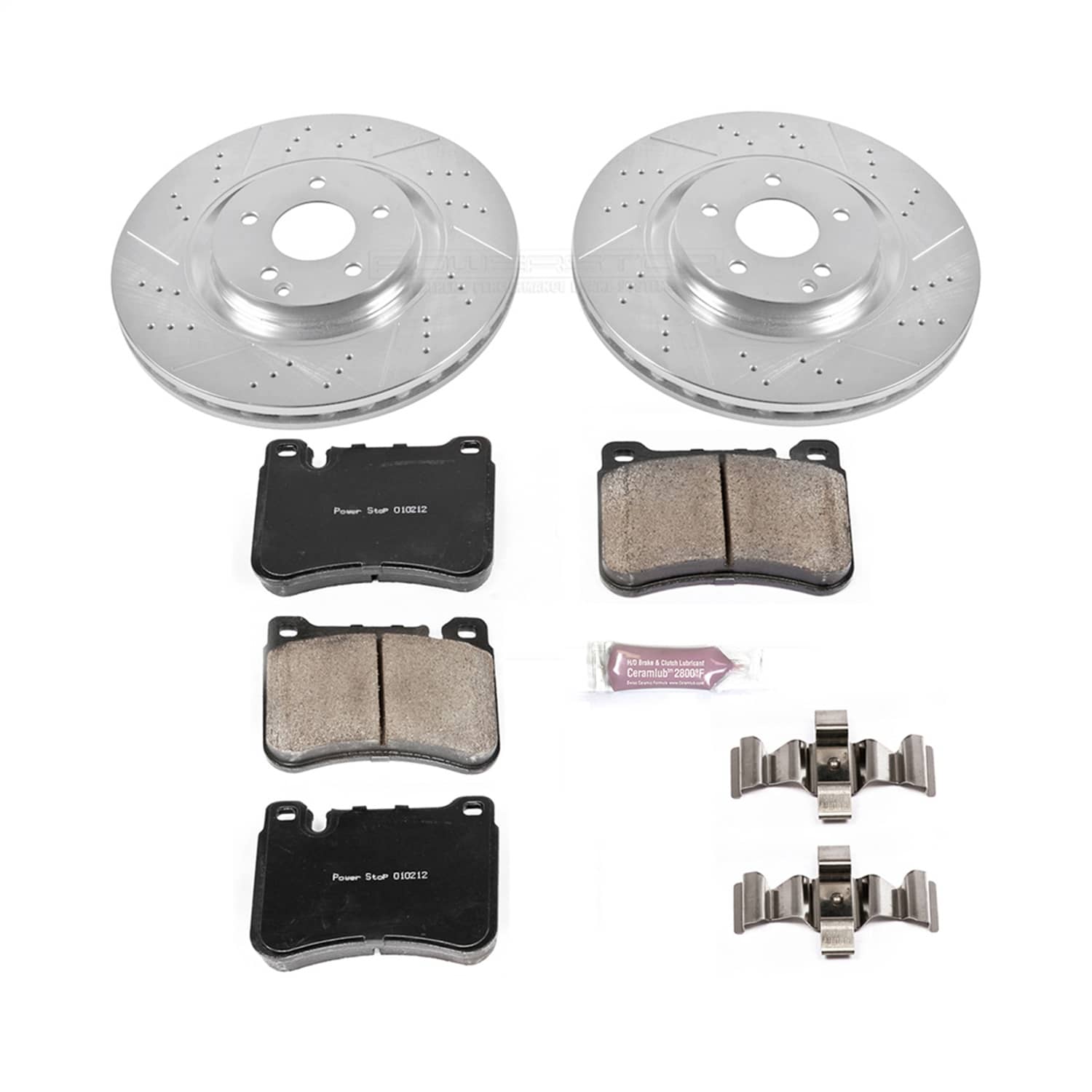 Power Stop - K6713 - Front - Disc Brake Pad and Rotor Kit
