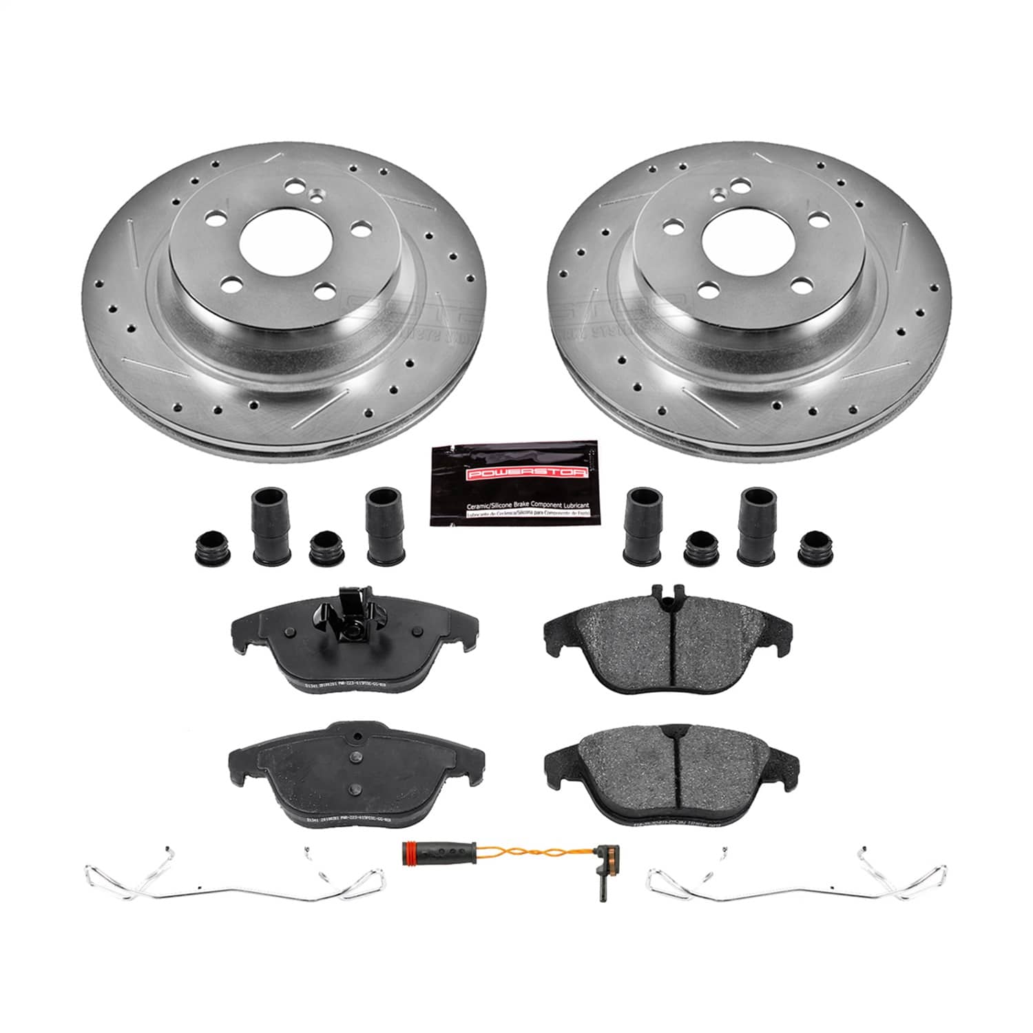 Power Stop - K6715 - Rear - Disc Brake Pad and Rotor Kit