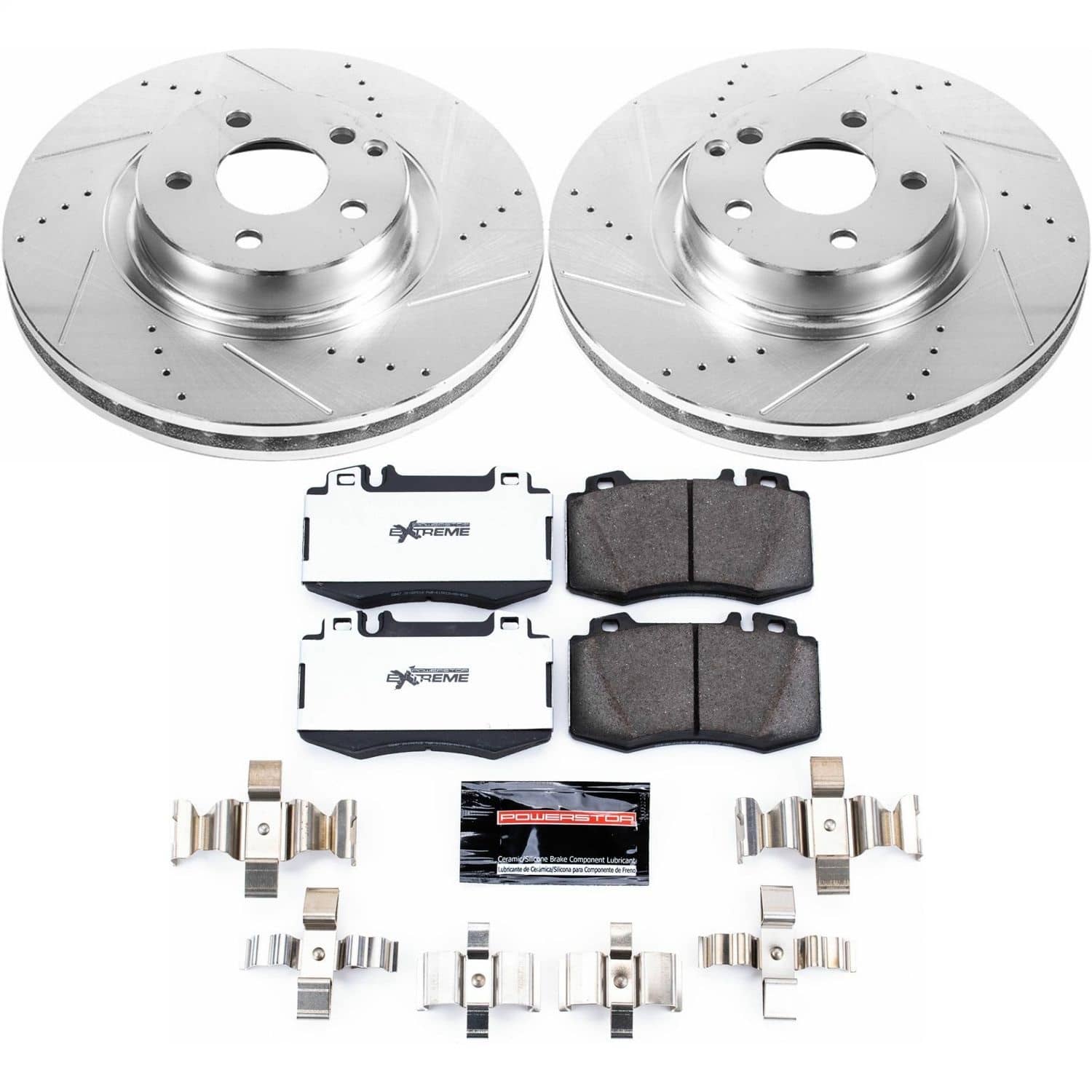 Power Stop - K6752-26 - Front - Disc Brake Pad and Rotor Kit