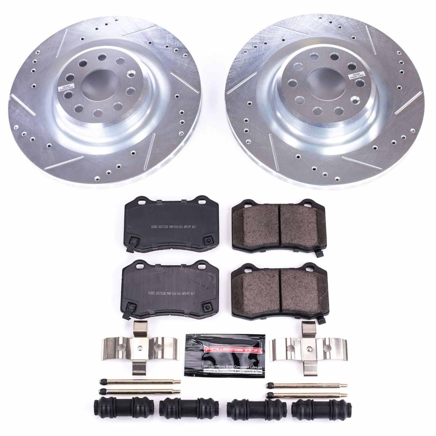 Power Stop - K6799 - Rear - Disc Brake Pad and Rotor Kit