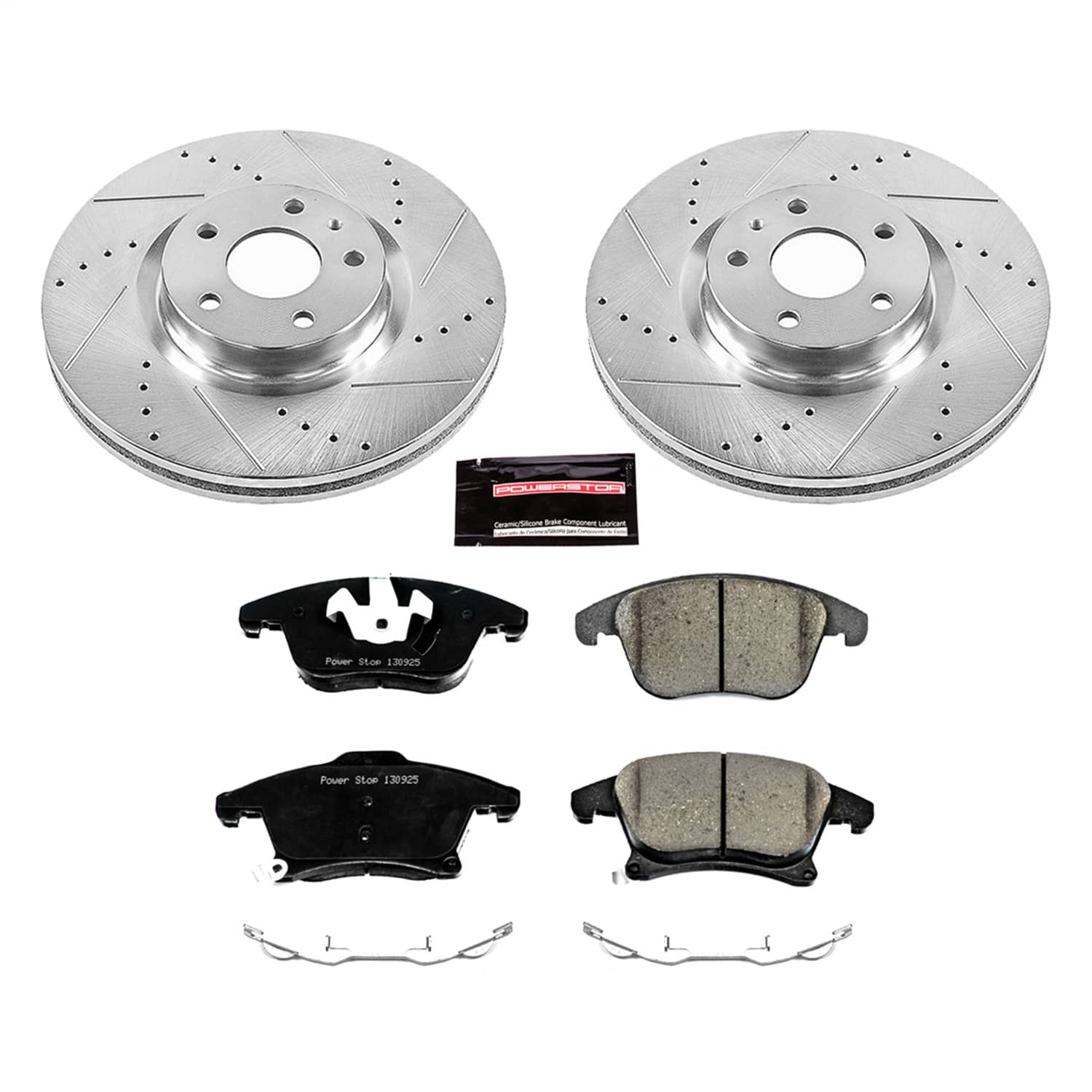 Power Stop - K6816 - Front - Disc Brake Pad and Rotor Kit