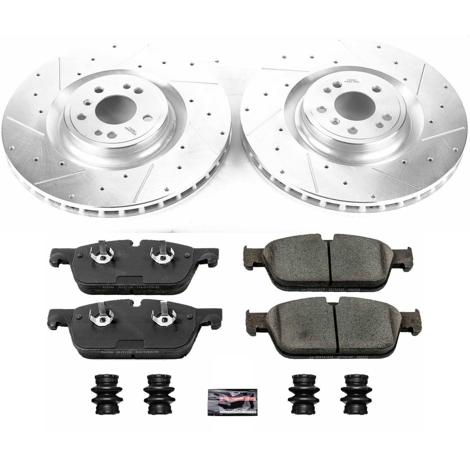 Power Stop - K6901 - Front - Disc Brake Pad and Rotor Kit