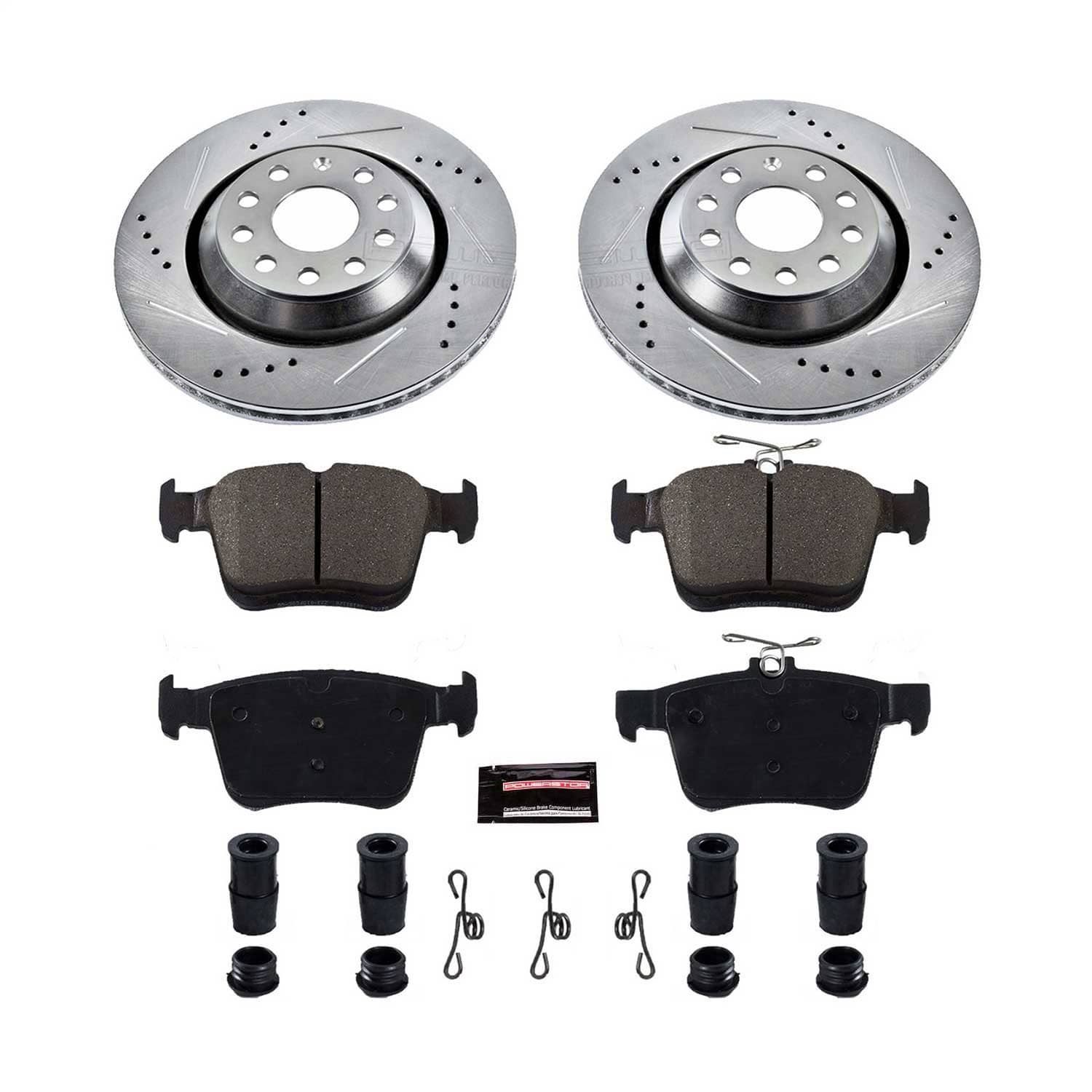 Power Stop - K7084 - Rear - Disc Brake Pad and Rotor Kit