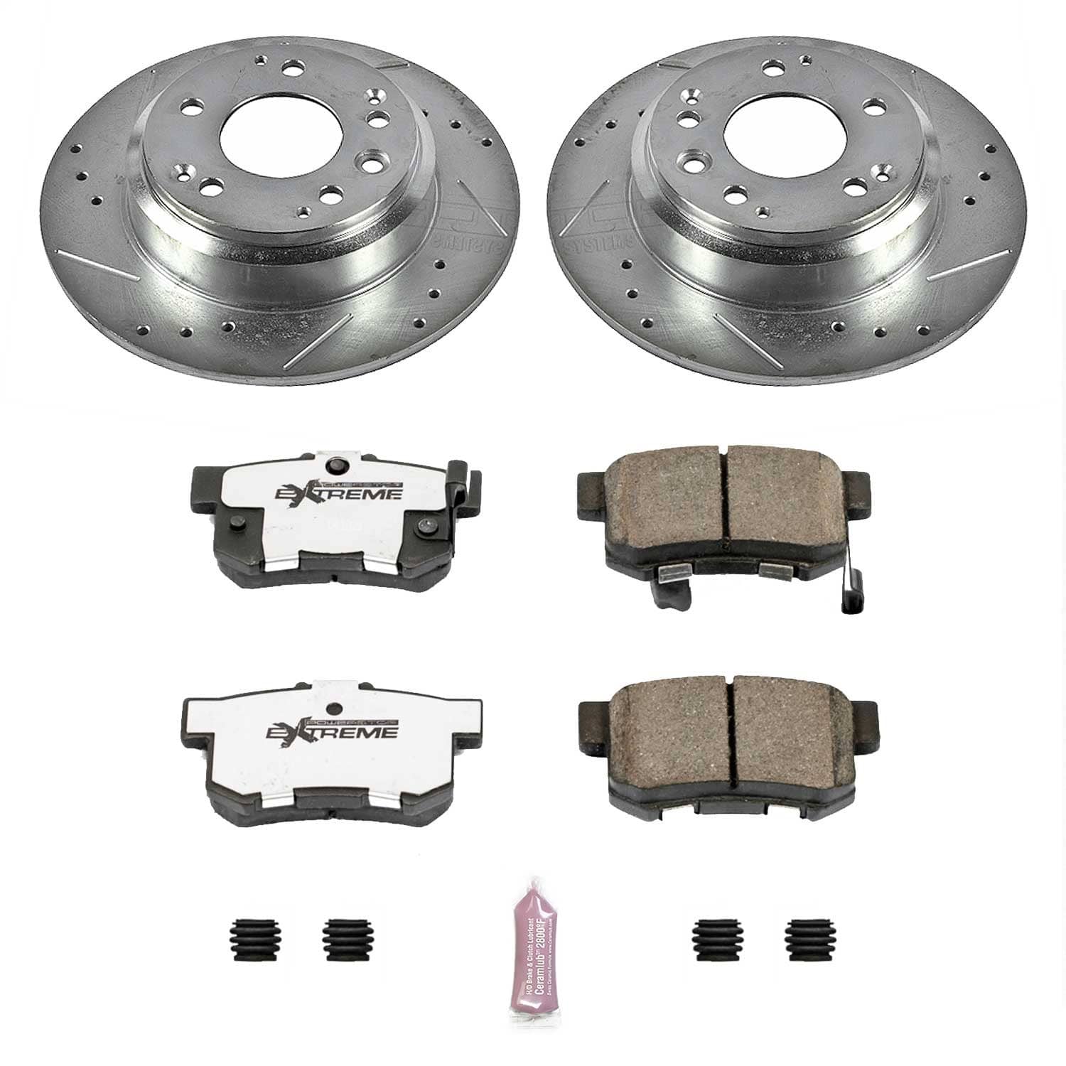 Power Stop - K709-26 - Rear - Disc Brake Pad and Rotor Kit