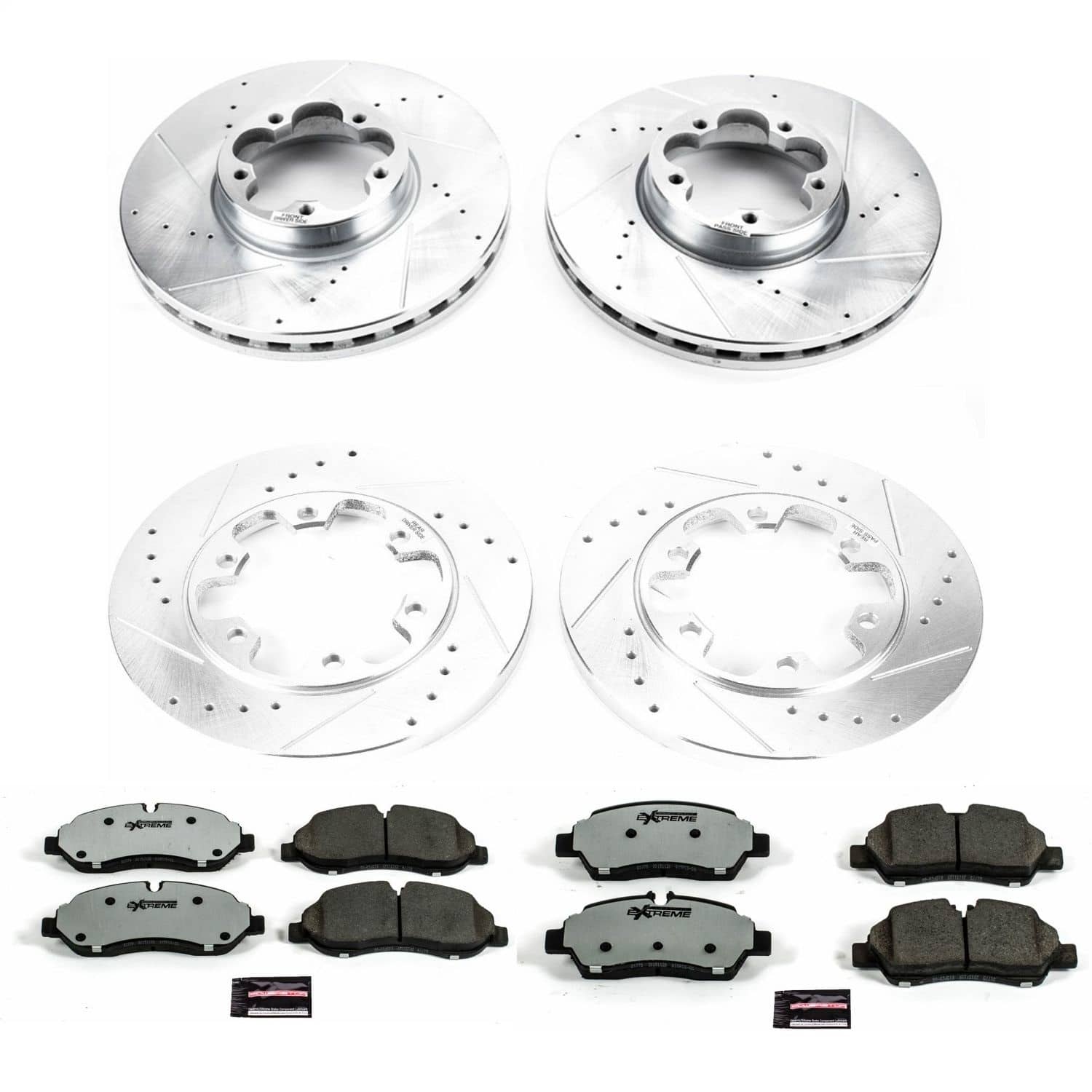 Power Stop - K7234-36 - Front and Rear - Disc Brake Pad and Rotor Kit