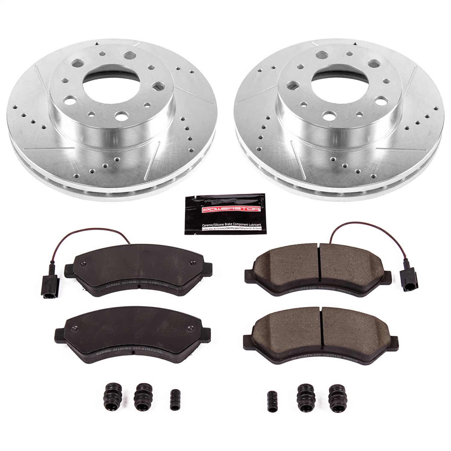 Power Stop - K7306 - Front - Disc Brake Pad and Rotor Kit