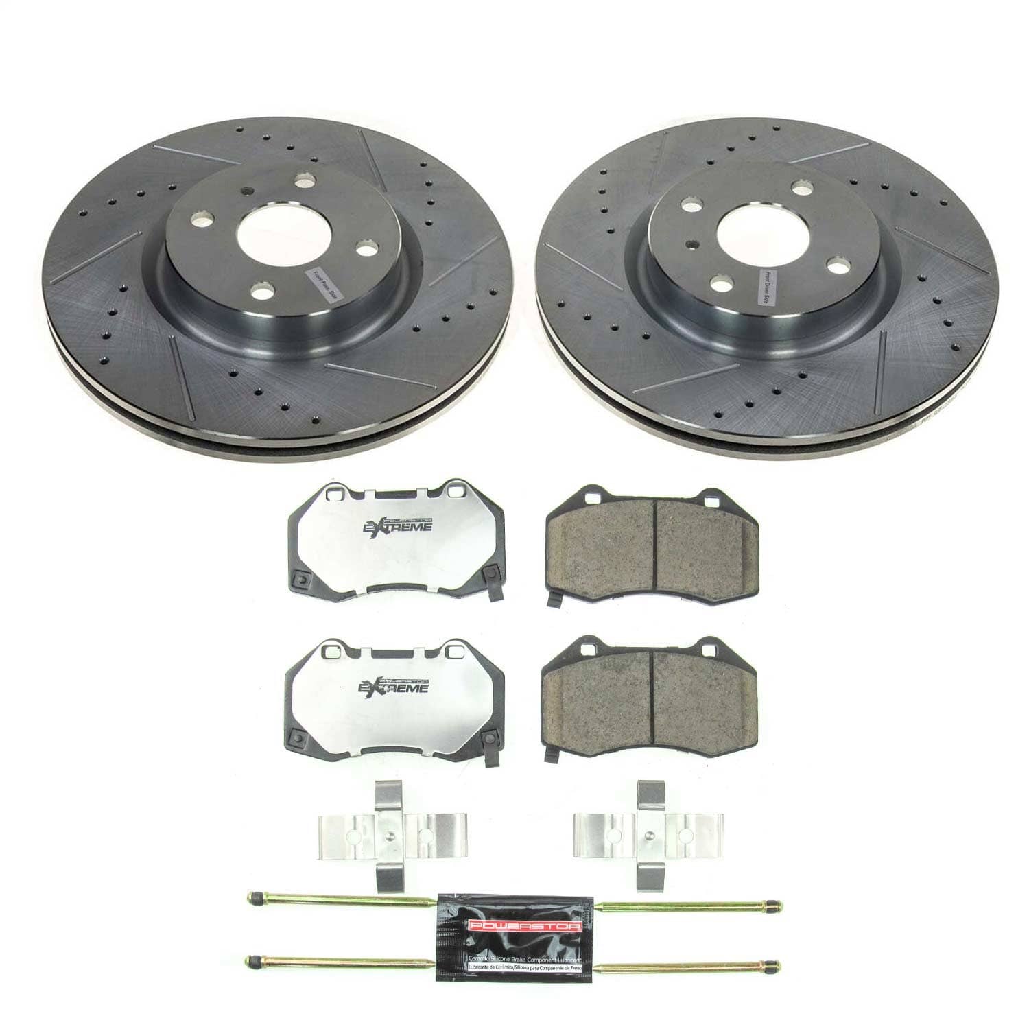 Power Stop - K7360-26 - Front - Disc Brake Pad and Rotor Kit