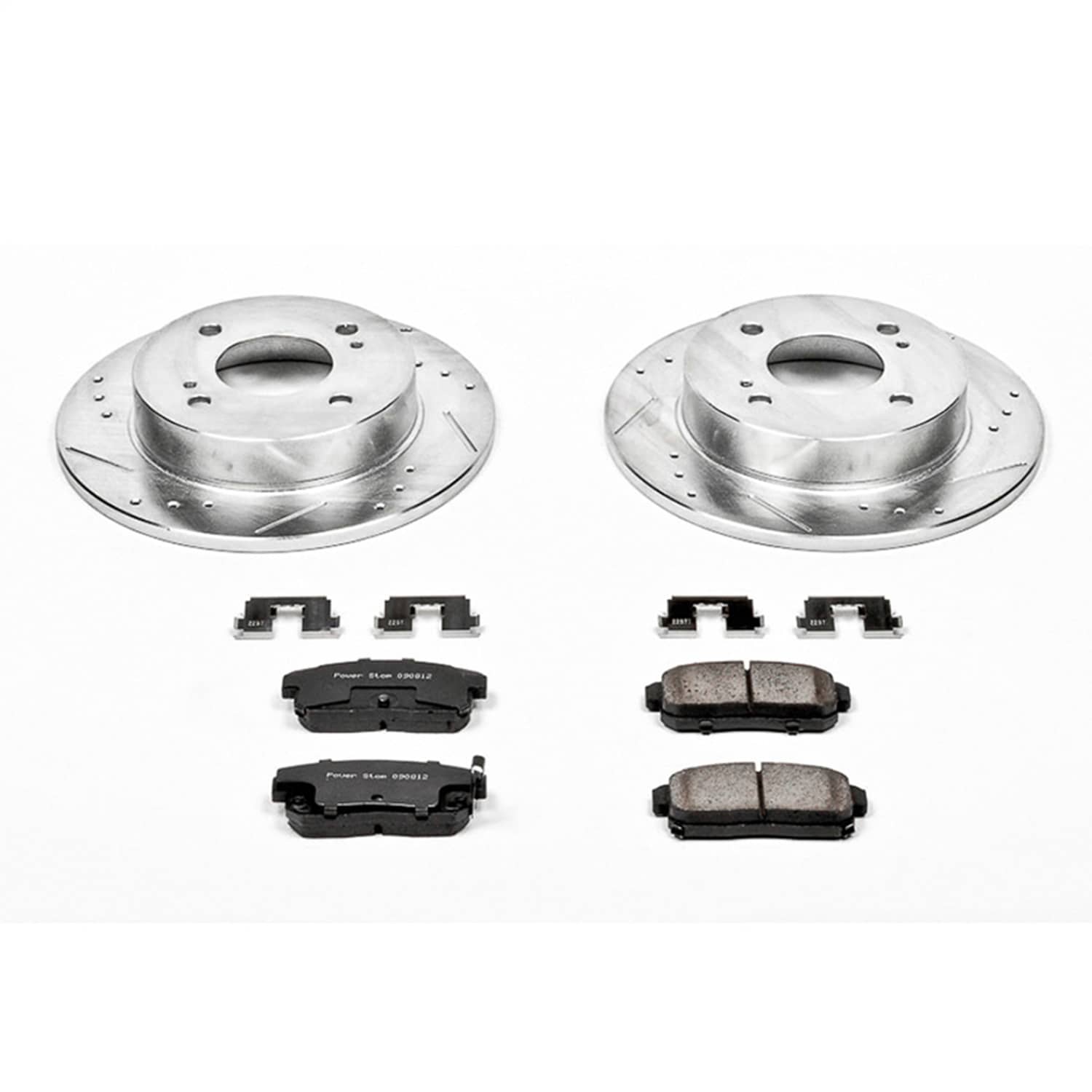 Power Stop - K741 - Rear - Disc Brake Pad and Rotor Kit