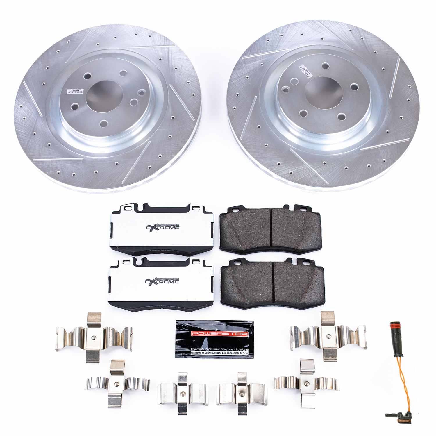 Power Stop - K7788-26 - Front - Disc Brake Pad and Rotor Kit