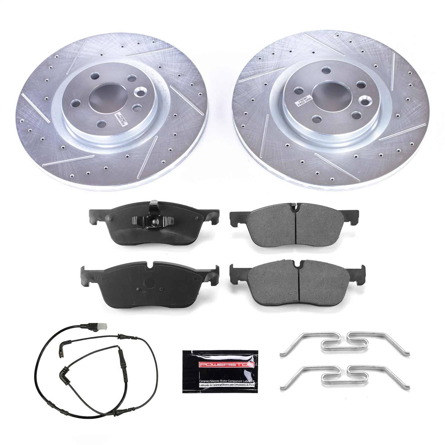 Power Stop - K7991 - Front - Disc Brake Pad and Rotor Kit