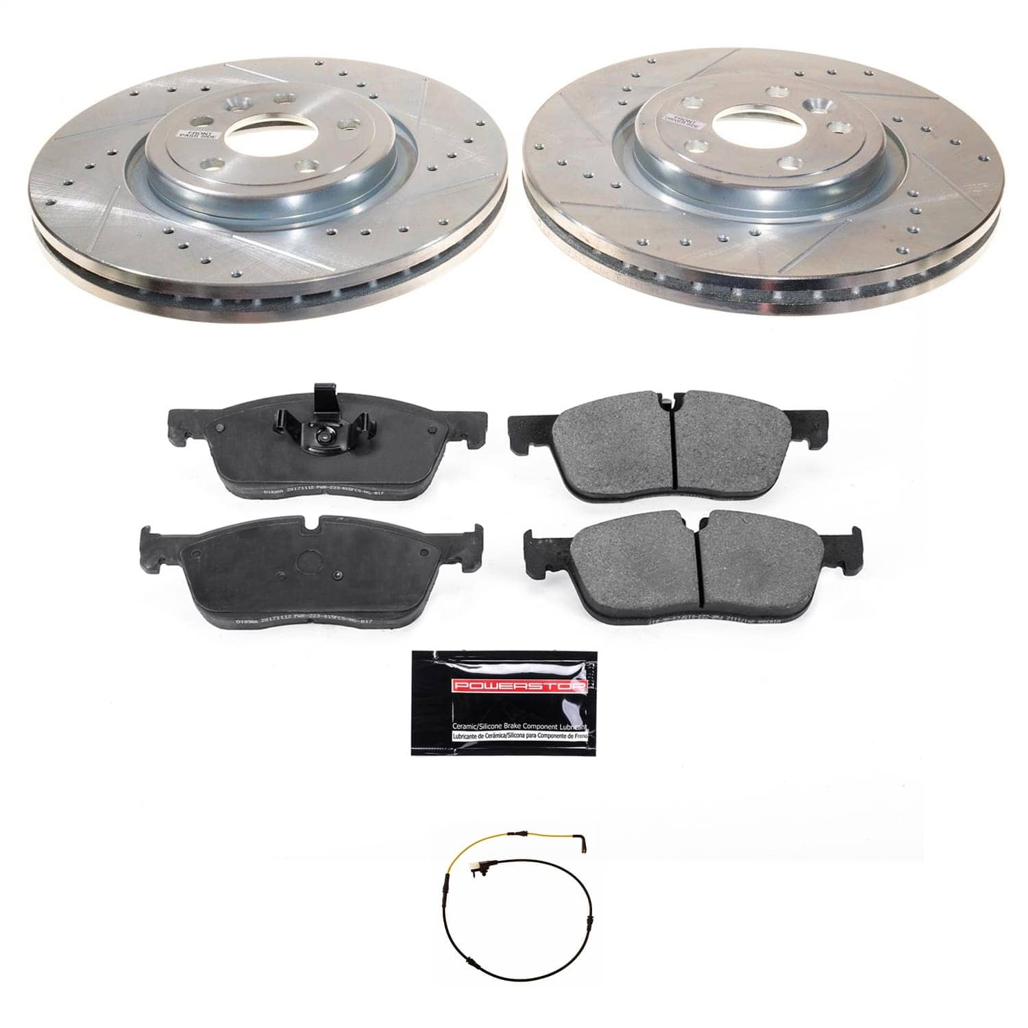 Power Stop - K8206 - Front - Disc Brake Pad and Rotor Kit