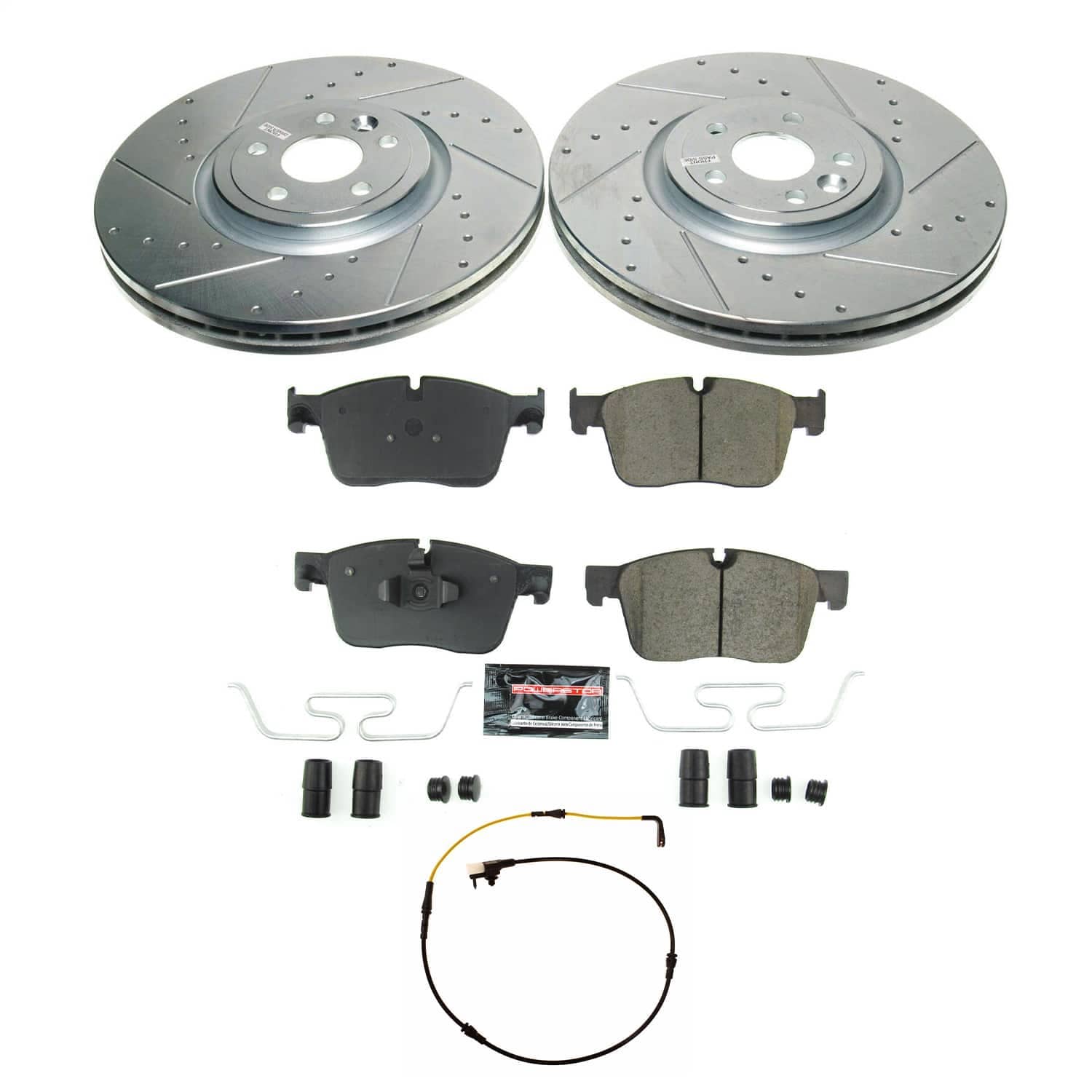 Power Stop - K8212 - Front - Disc Brake Pad and Rotor Kit