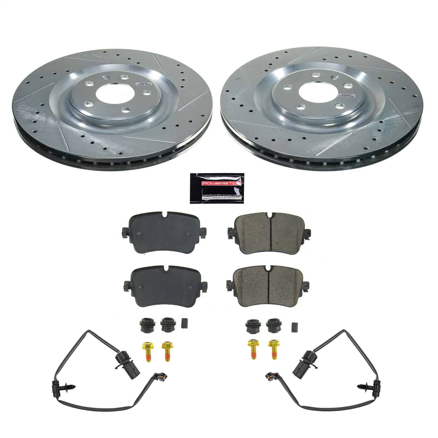 Power Stop - K8221 - Rear - Disc Brake Pad and Rotor Kit