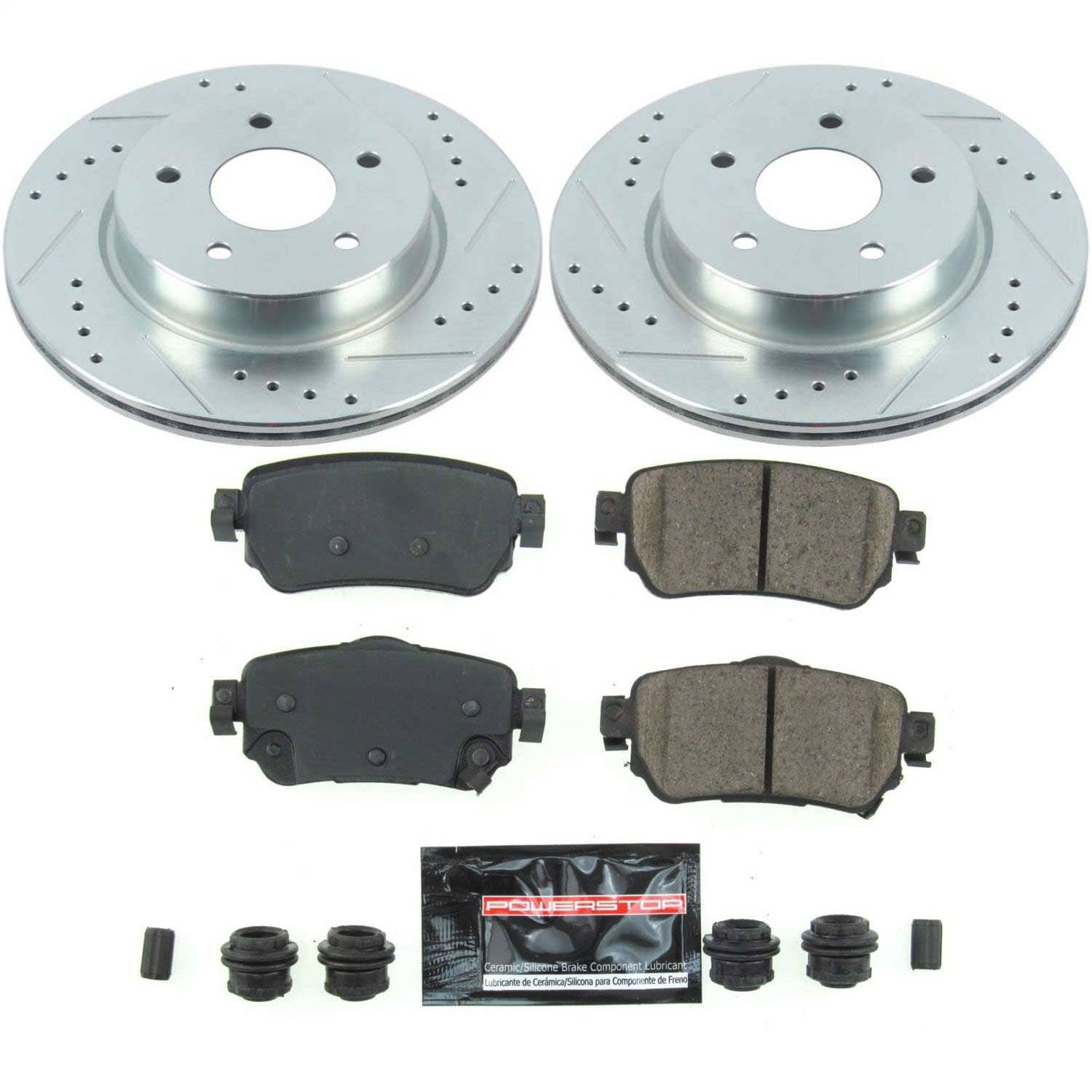 Power Stop - K8313 - Rear - Disc Brake Pad and Rotor Kit