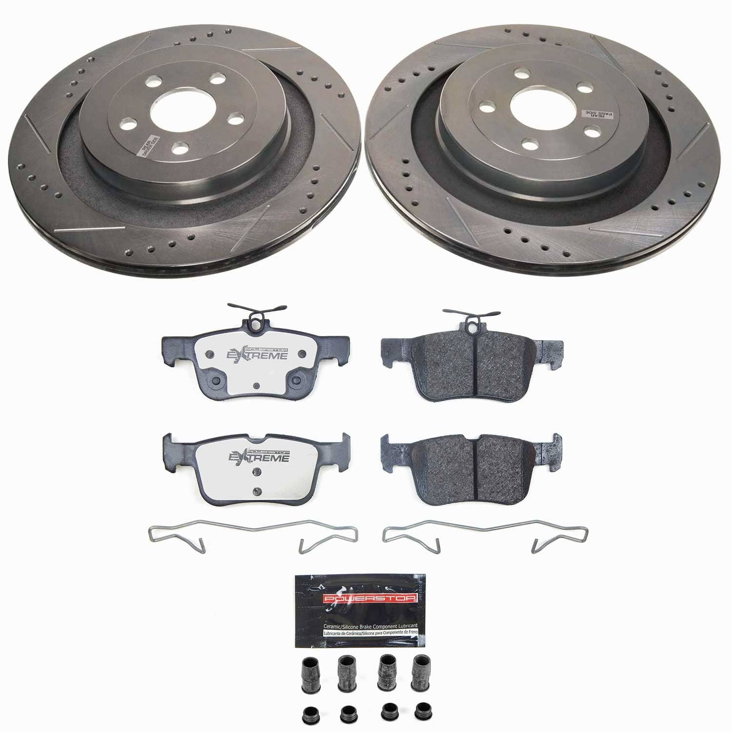 Power Stop - K8544-36 - Rear - Disc Brake Caliper Set