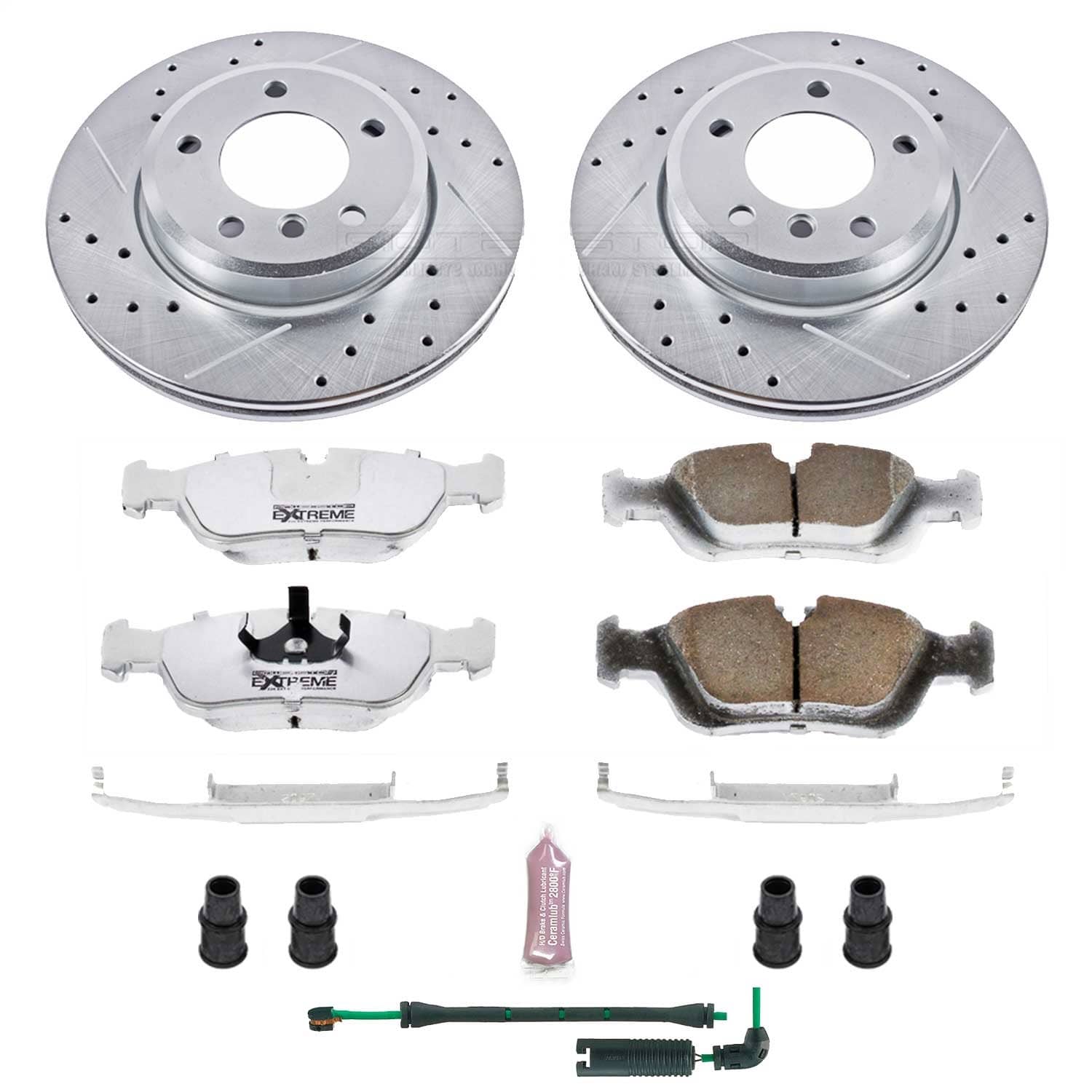 Power Stop - K869-26 - Front - Disc Brake Pad and Rotor Kit