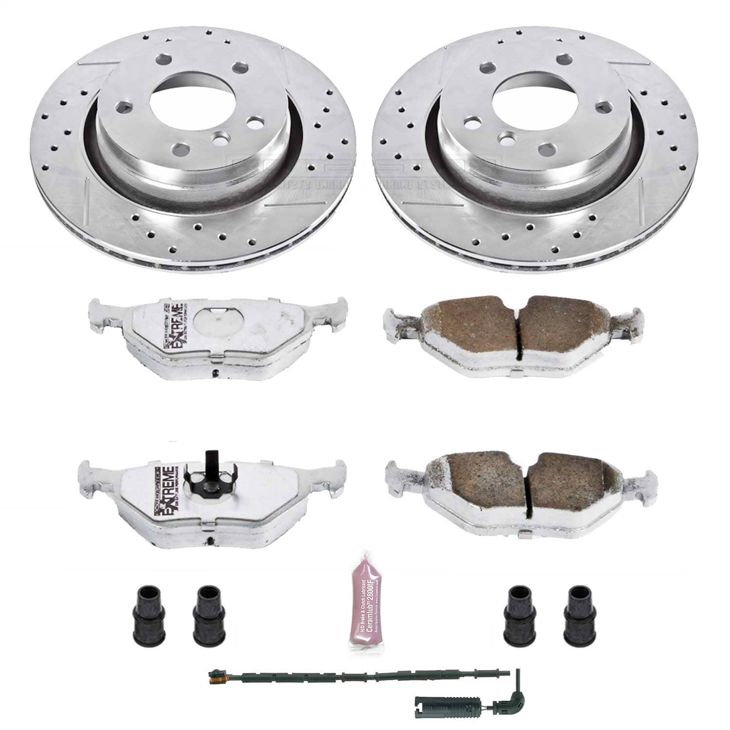 Power Stop - K877-26 - Rear - Disc Brake Pad and Rotor Kit