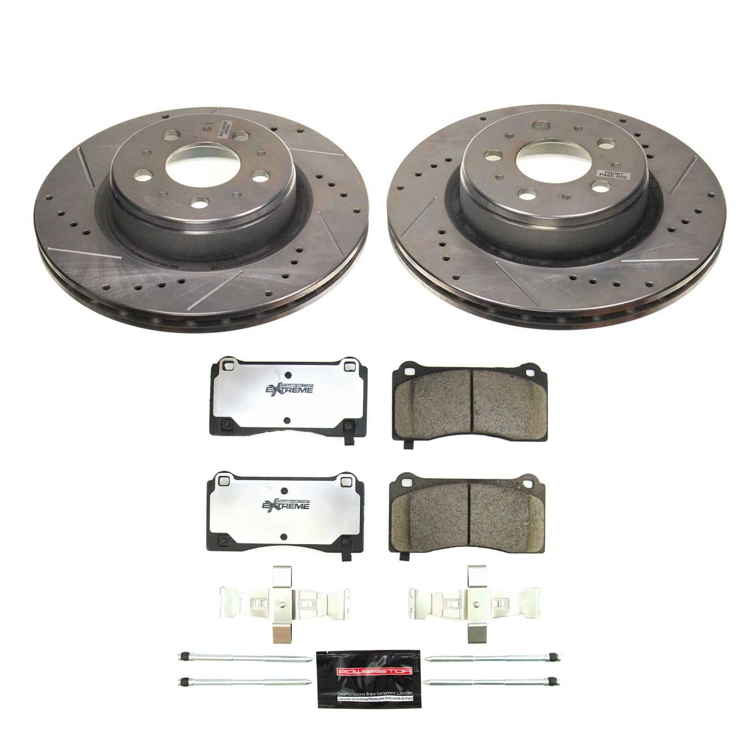 Power Stop - K8844-26 - Front - Disc Brake Pad and Rotor Kit