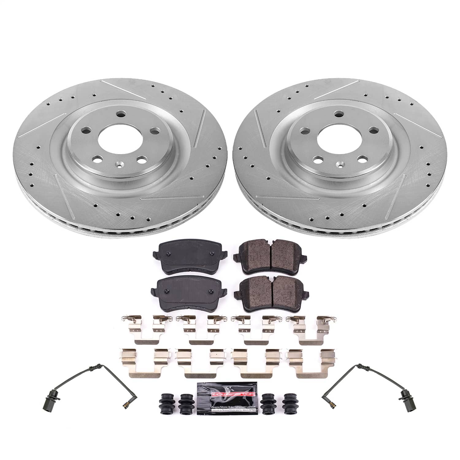 Power Stop - K8850 - Rear - Disc Brake Pad and Rotor Kit
