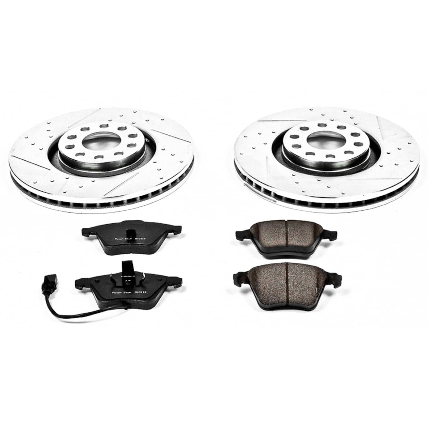 Power Stop - K891 - Front - Disc Brake Pad and Rotor Kit