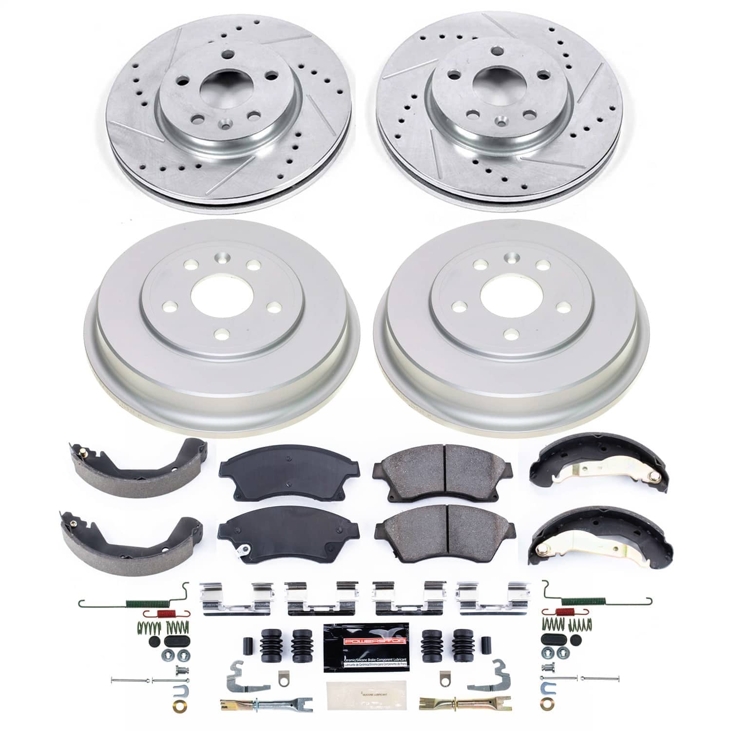 Power Stop - K9074-26 - Front - Disc Brake Pad and Rotor Kit