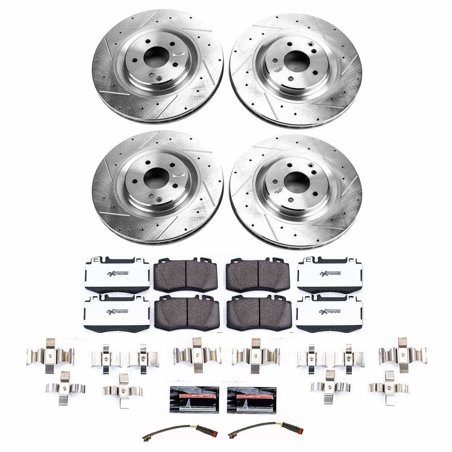 Power Stop - K9078-26 - Front - Disc Brake Pad and Rotor Kit
