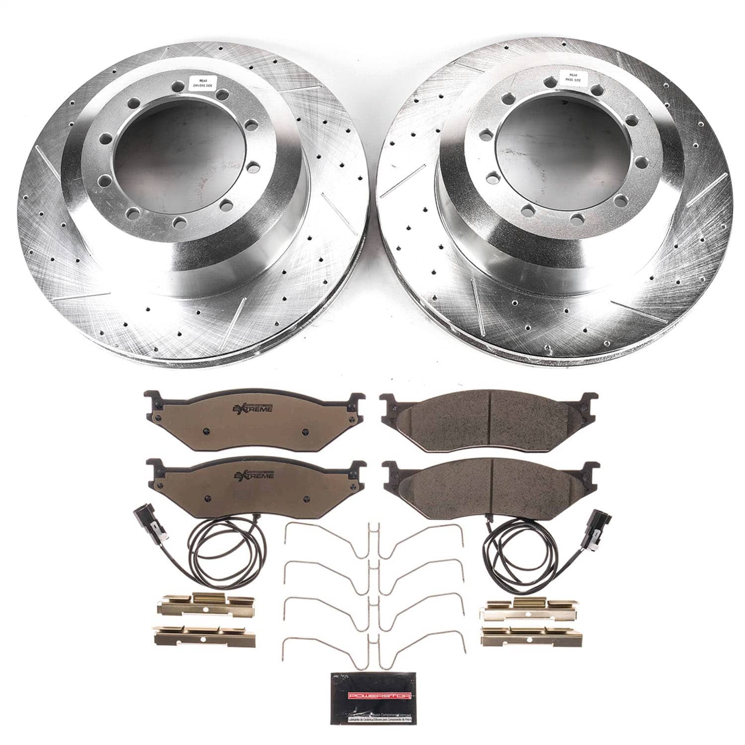 Power Stop - K9112-36 - Front - Disc Brake Pad and Rotor Kit