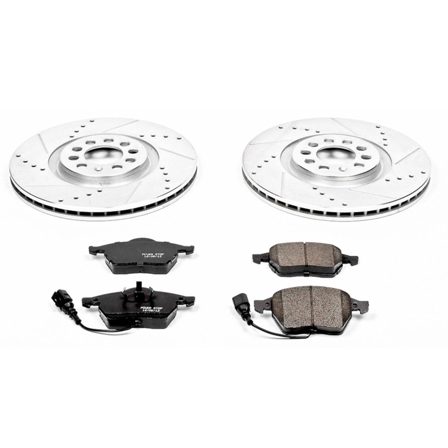Power Stop - K914 - Front - Disc Brake Pad and Rotor Kit