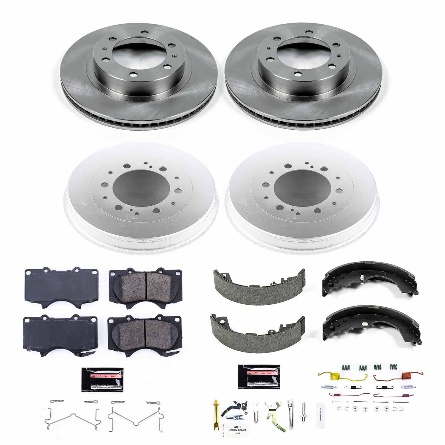 Power Stop - KOE15231DK - Complete Vehicle Disc/Drum Brake Kit