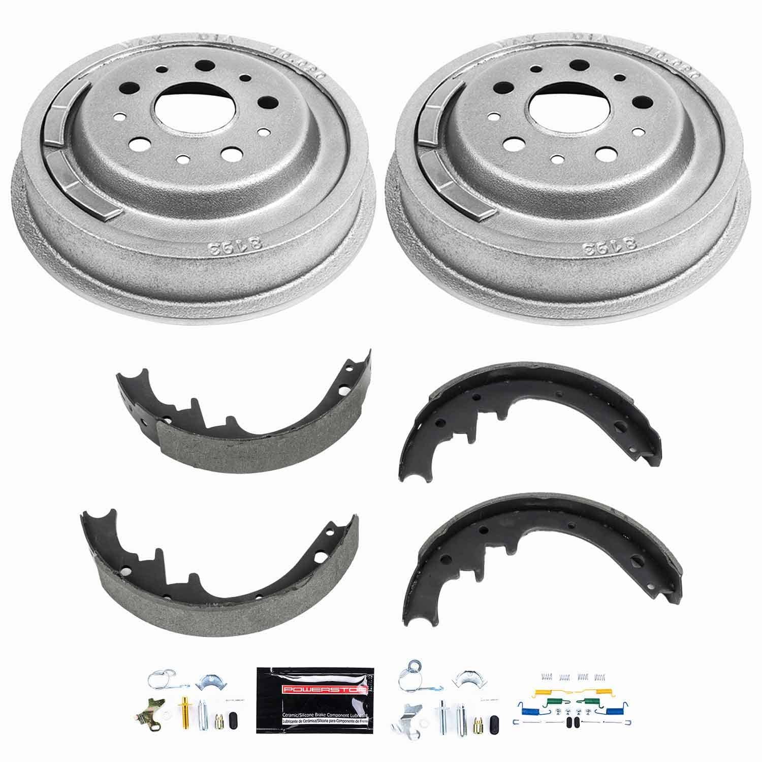 Power Stop - KOE15269DK - Rear - Drum Brake Shoe and Drum Kit