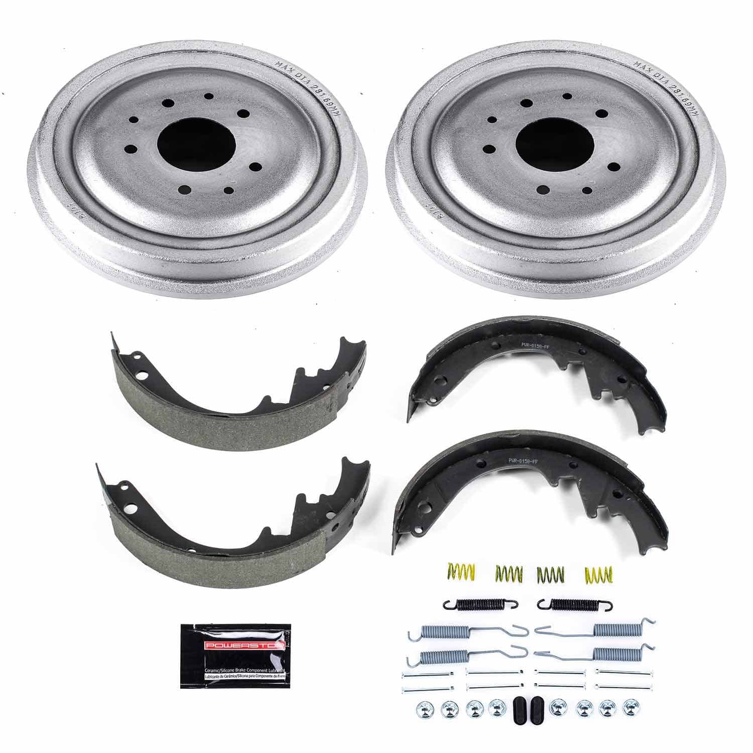Power Stop - KOE15273DK - Rear - Drum Brake Shoe and Drum Kit