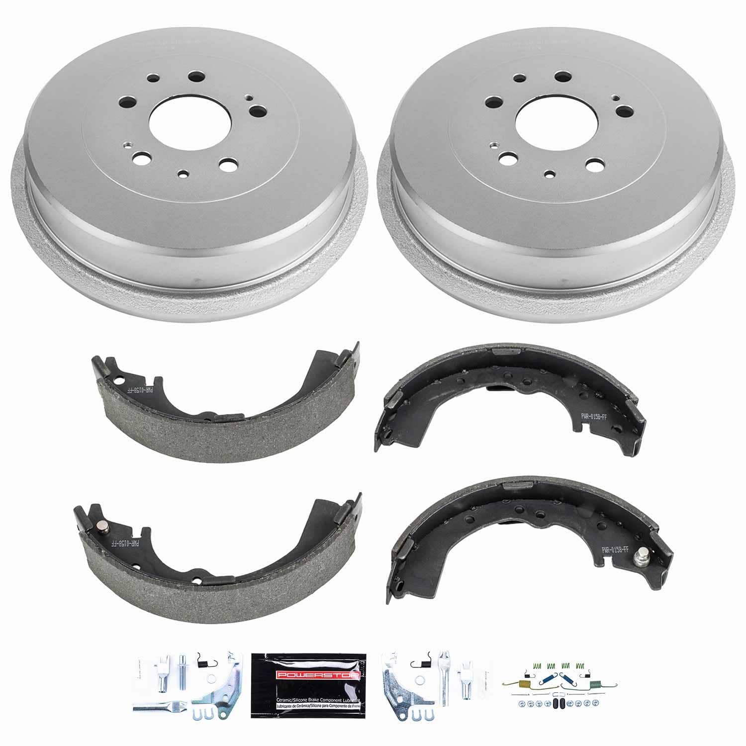 Power Stop - KOE15288DK - Rear - Drum Brake Shoe and Drum Kit