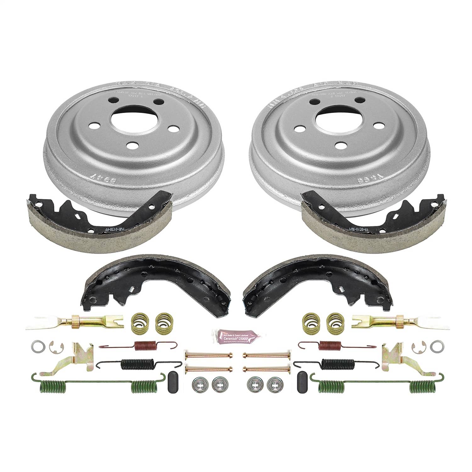 Power Stop - KOE15294DK - Rear - Drum Brake Shoe and Drum Kit