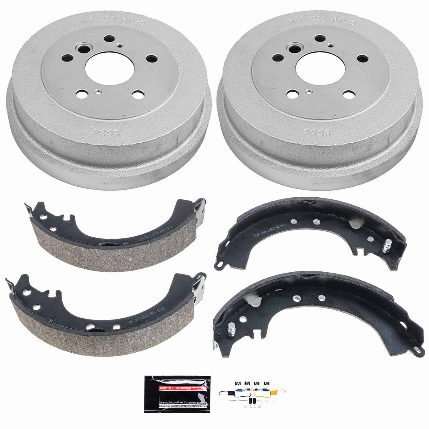 Power Stop - KOE15295DK - Rear - Drum Brake Shoe and Drum Kit
