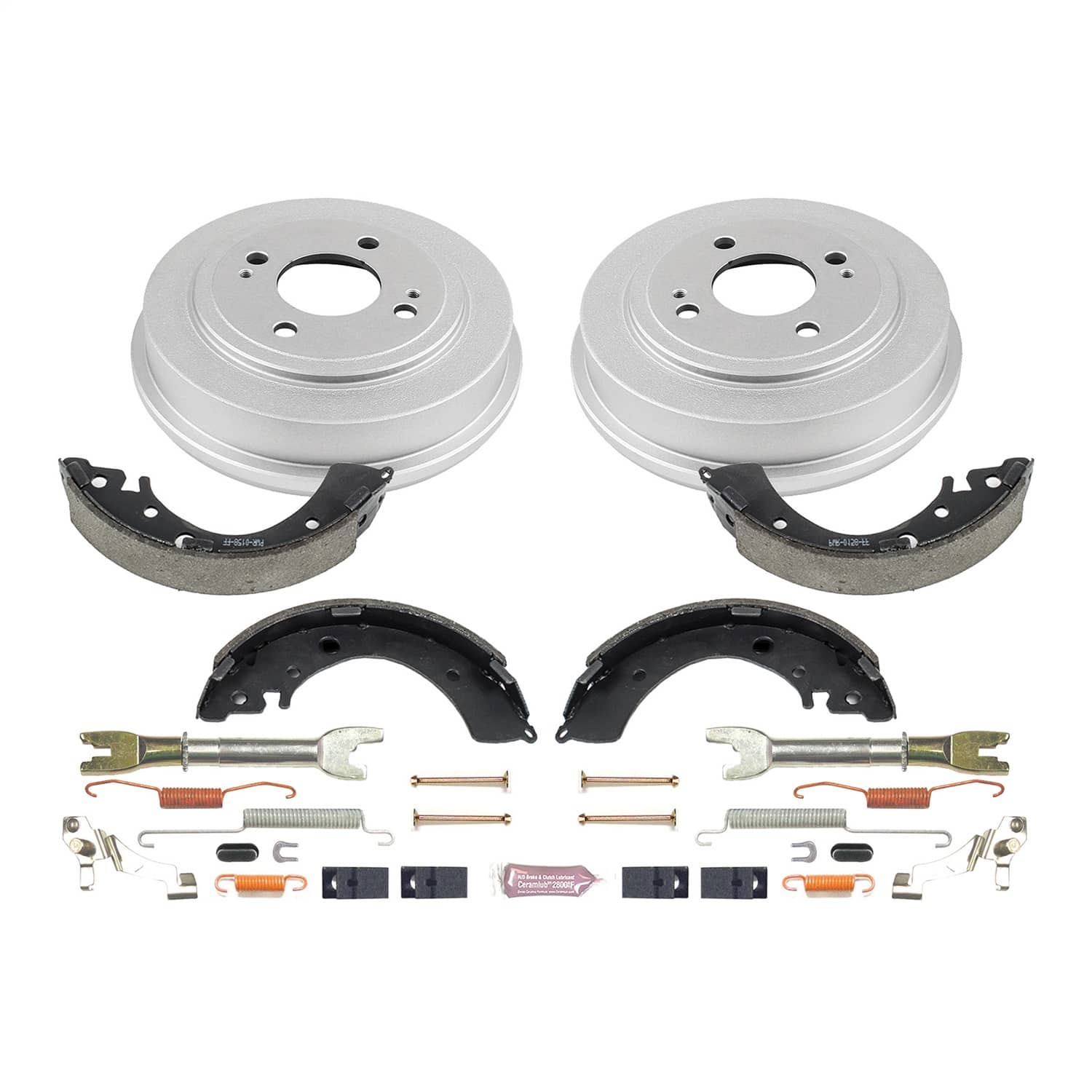 Power Stop - KOE15309DK - Rear - Drum Brake Shoe and Drum Kit